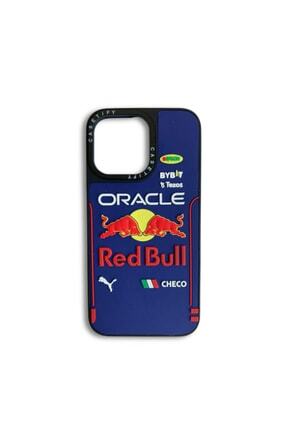 iPhone 13 Pro  Uyumlu Red Bull Model Kılıf Kabartmalı Image 0