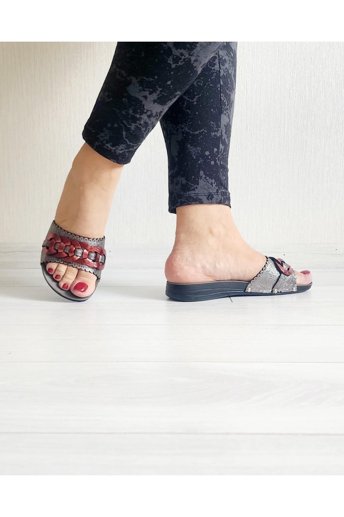 Esem Women s Summer Daily Comfortable Home Street Slippers Trendyol