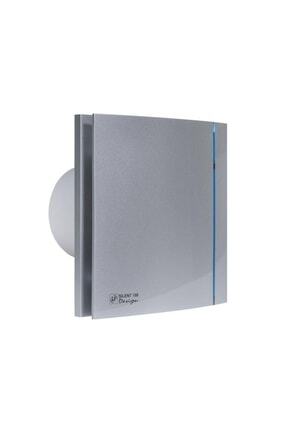 Silent 100 Crz Silver Design Zaman Ayarlı Sessiz Banyo Wc Fanı 85 M³(HAVALANDIRMA FANI) Image 0