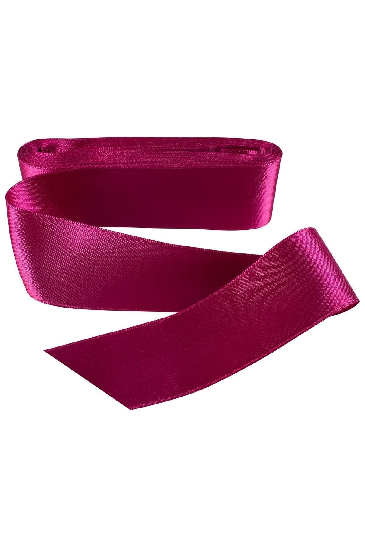 Fuschia satin store ribbon