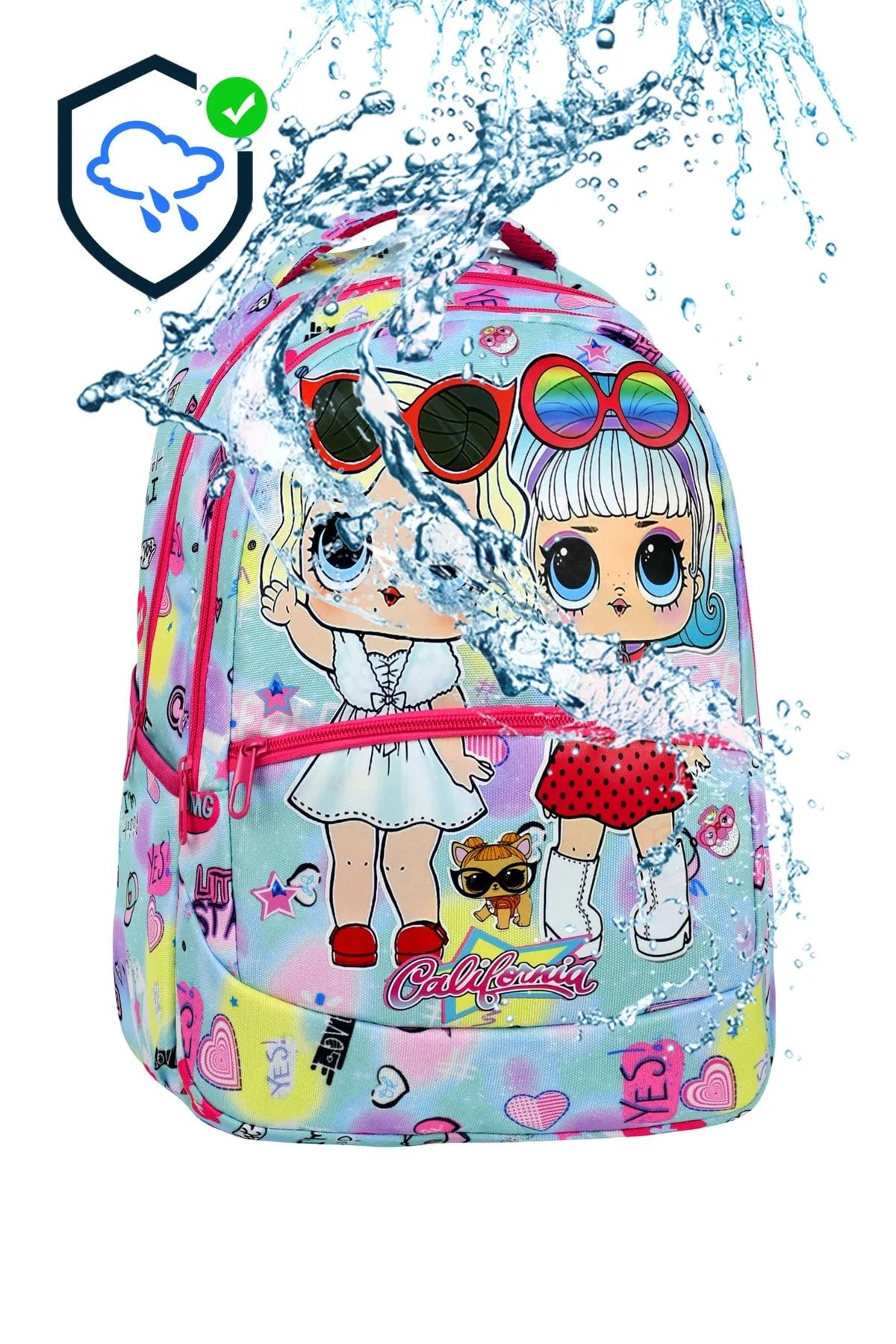 Lol backpack deals with lunch box