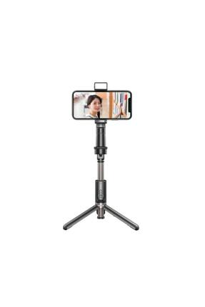Uzaktan Kumandalı Selfie Çubuğu Recci RHO-P01 Bluetooth 5.0 Çok Fonksiyonlu 200mAh Özçekim Çubuğu Image 0