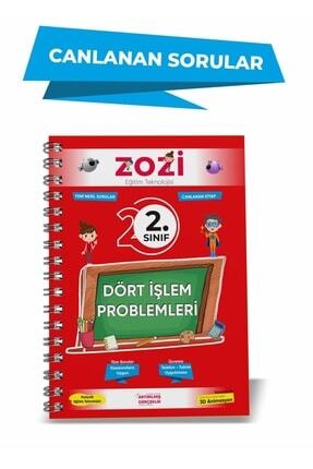 ZOZİ 2.Sınıf Dört İşlem Problemleri - Canlı Sorularla Dolu! Image 0