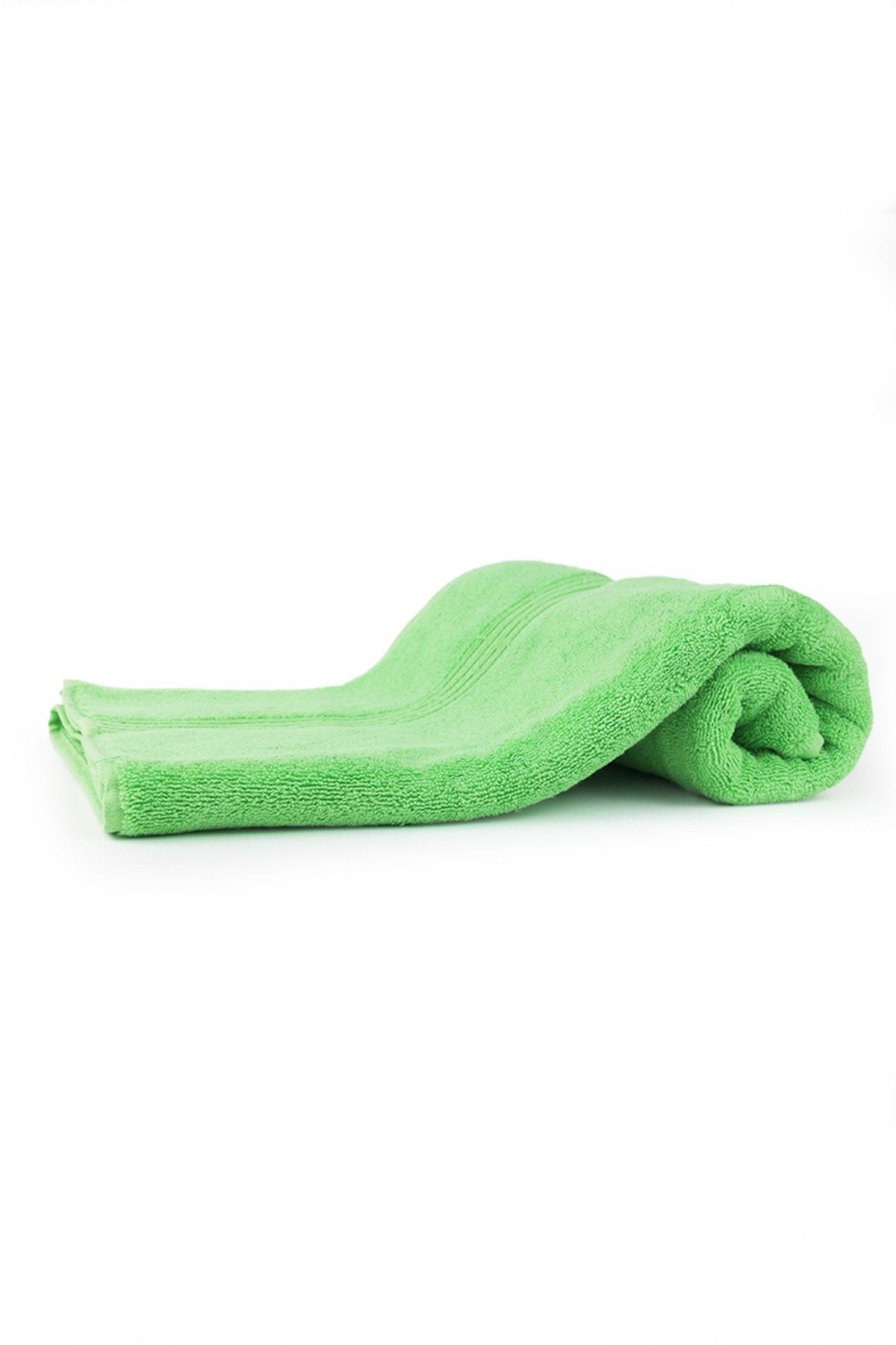 Taka Fabrics Wave 100 Cotton Bath Towel size 70x140 cm Neon