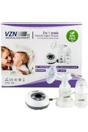 Vzn Tekli Elektrikli Göğüs Süt Sağma Pompası Çift Biberon Image 0