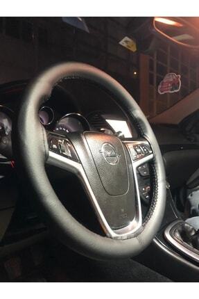 Oto direksiyon kılıfı düz siyah Image 1