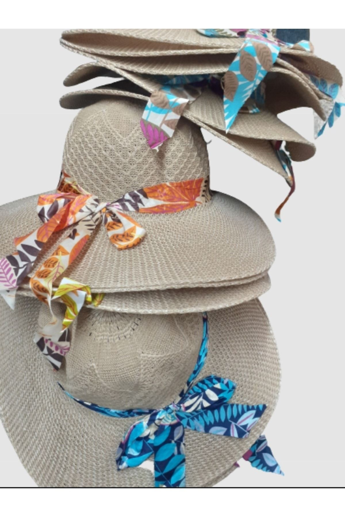Kardelen Butik Denizli Panama Women's Beach Hat (Mercerized) (Light Brown)  - Trendyol