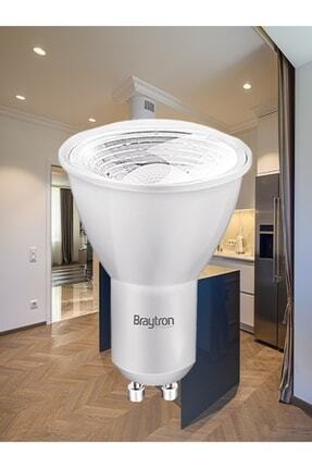 BA25-00651-BRAYTRON 6.5W 4000K GÜN IŞIĞI GU10 LENSLİ LED AMPUL 6 LI PAKET Image 0