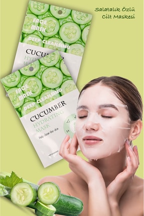Salatalık Özlü Nemlendirici Yüz Bakım Maskesi Cucumber Face Mask Xlm359 Image 0