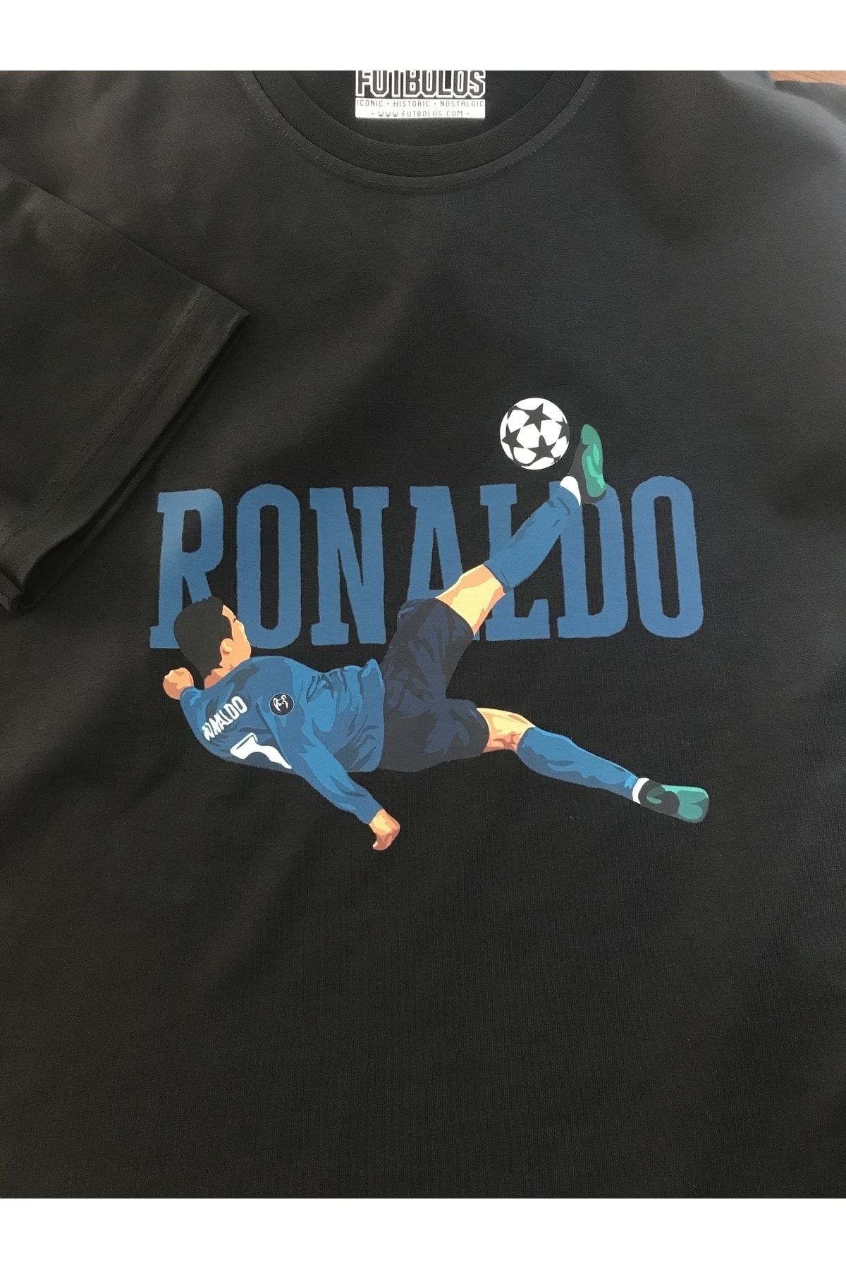 Ronaldo printed t top shirt