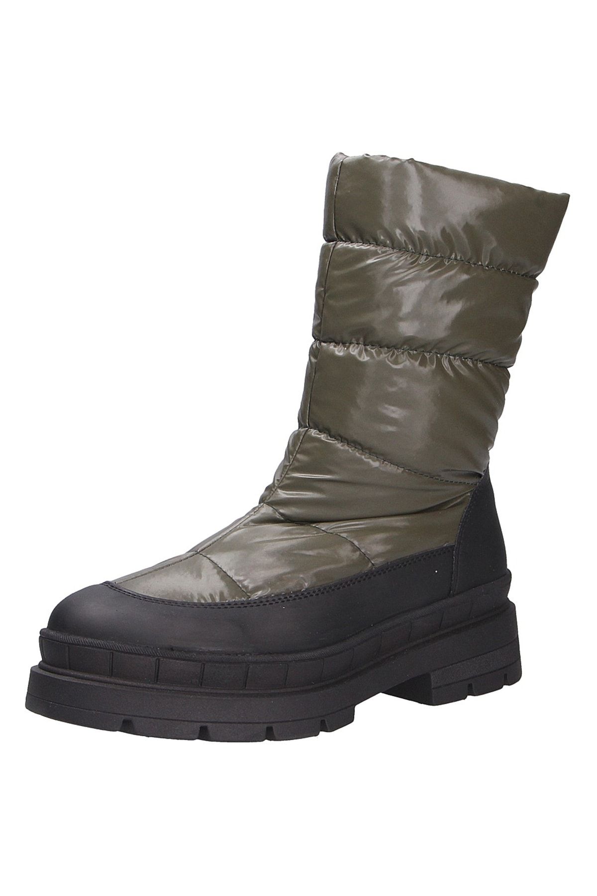 Tamaris Snow Boots Green Block Trendyol