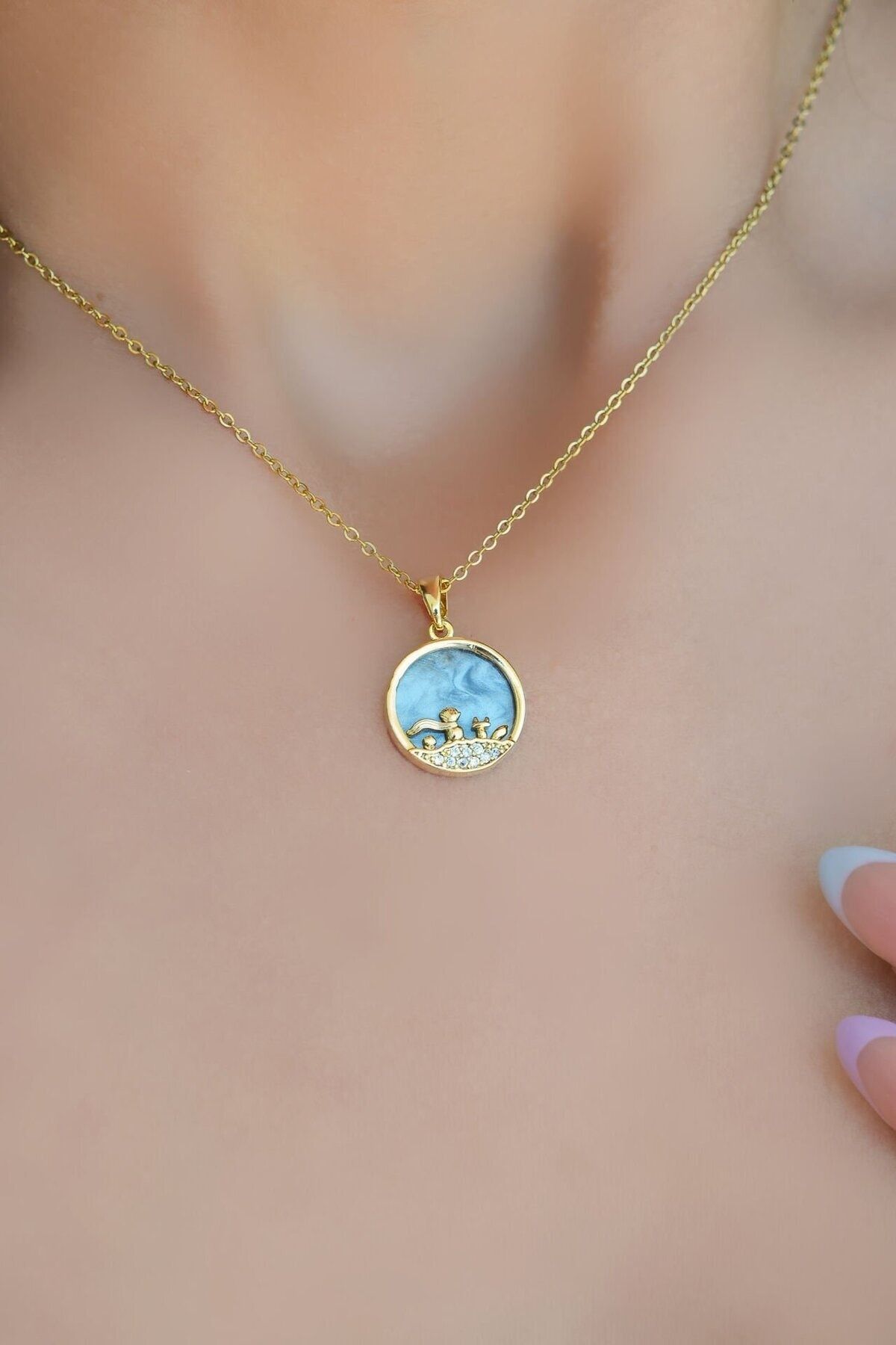 Little prince necklace sale