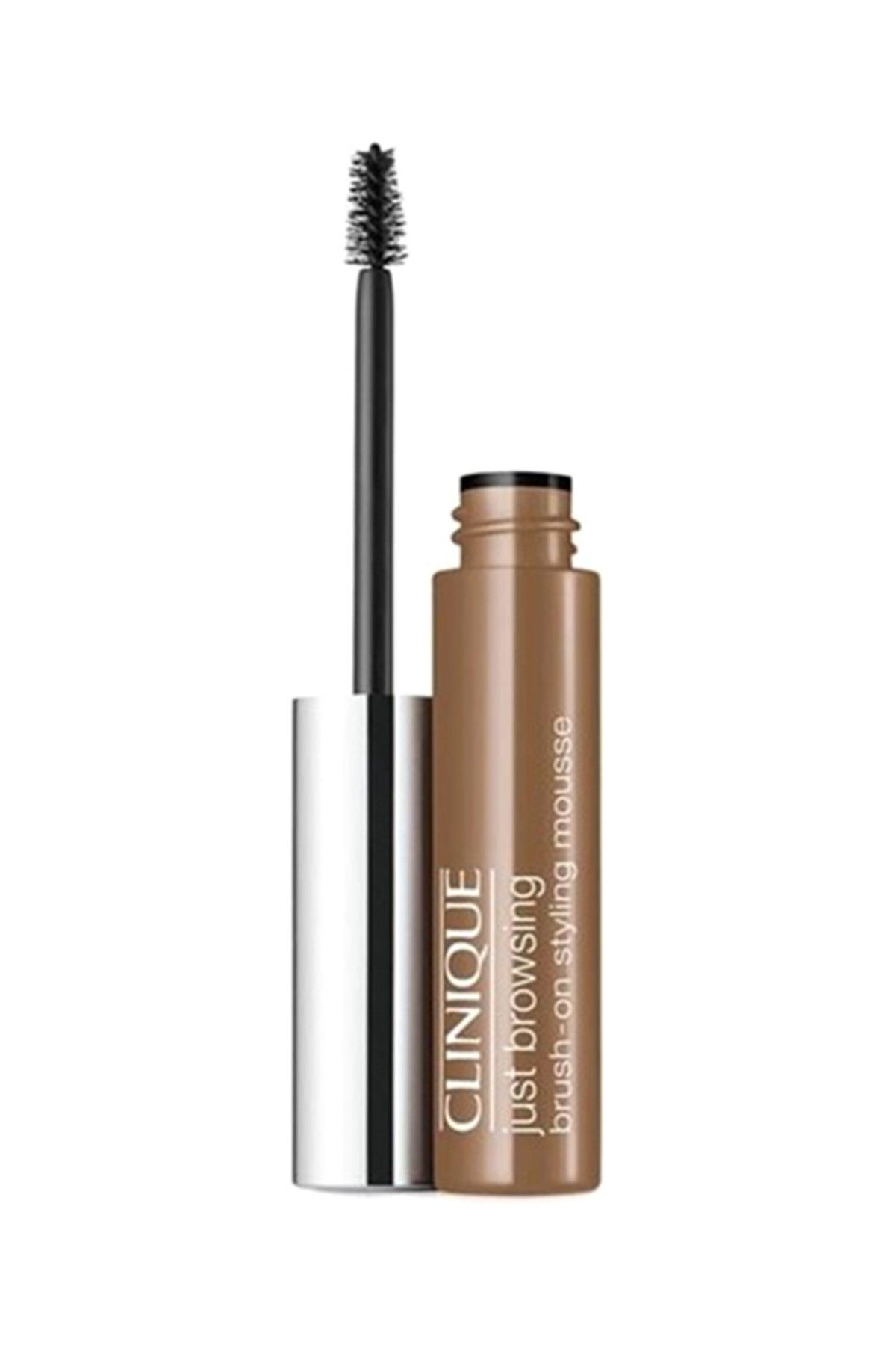Clinique Açık Kahverengi Kaş Maskarası - Just Browsing Brush On Styling Mousse 02 Light Brown 02071475588