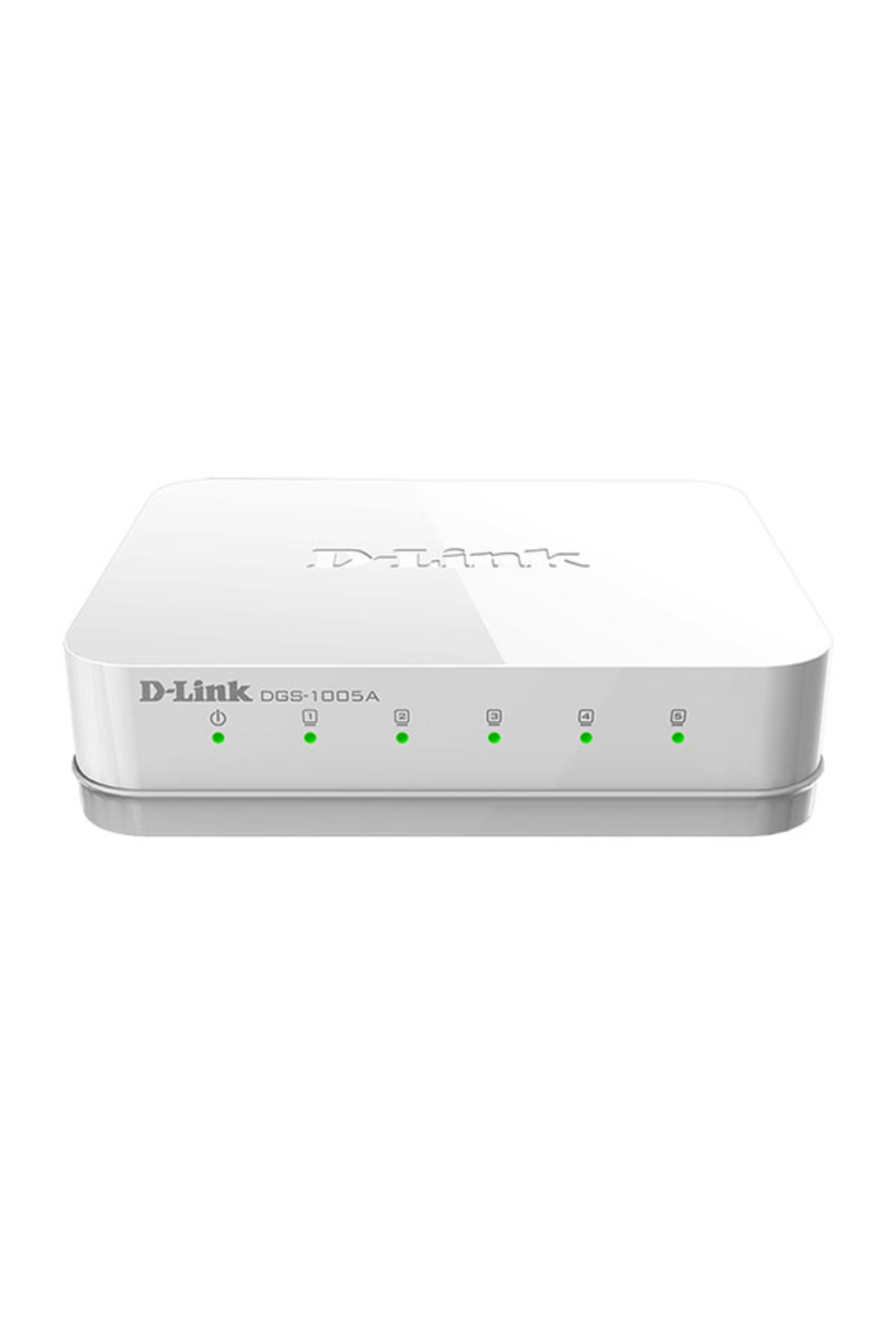DLink DGS-1005A 5 Port 10/100/1000Mbps Plastik Kasa Yönetilemez Masaüstü Switch