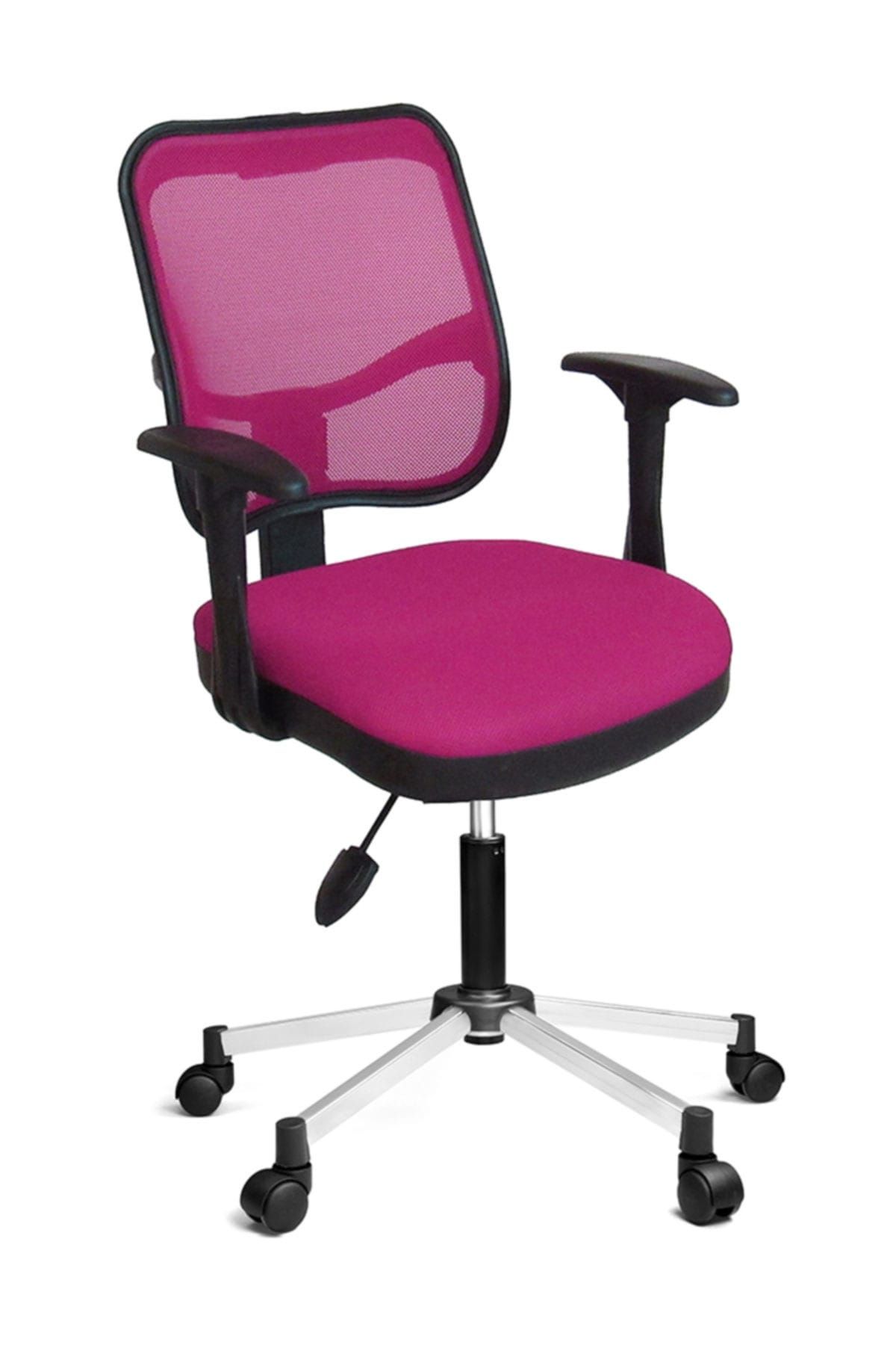 Türksit 807 File Koltuk Krom Ayak Pembe