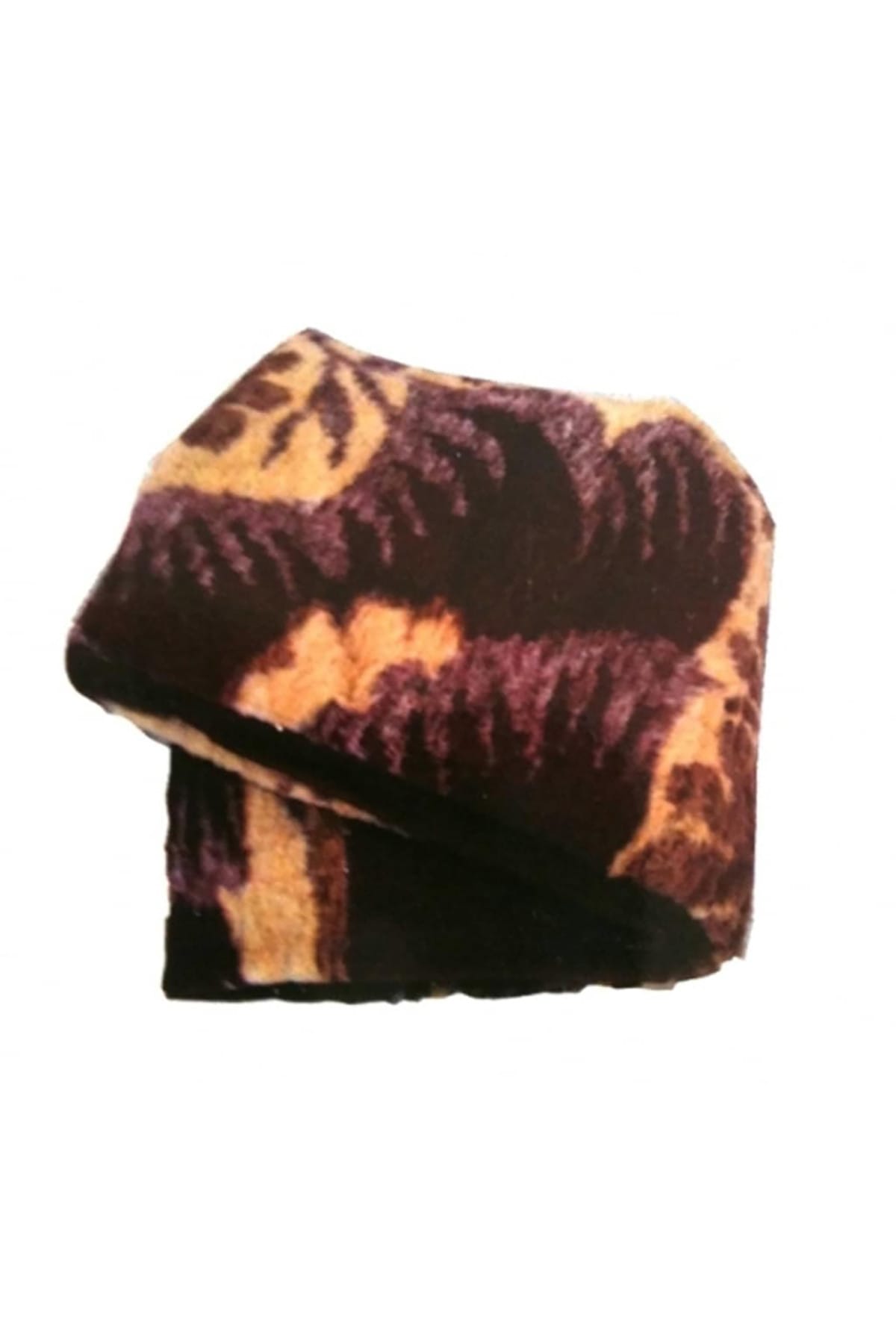 Bilgiçler Tek Kişilik Peluş Battaniye Kahve