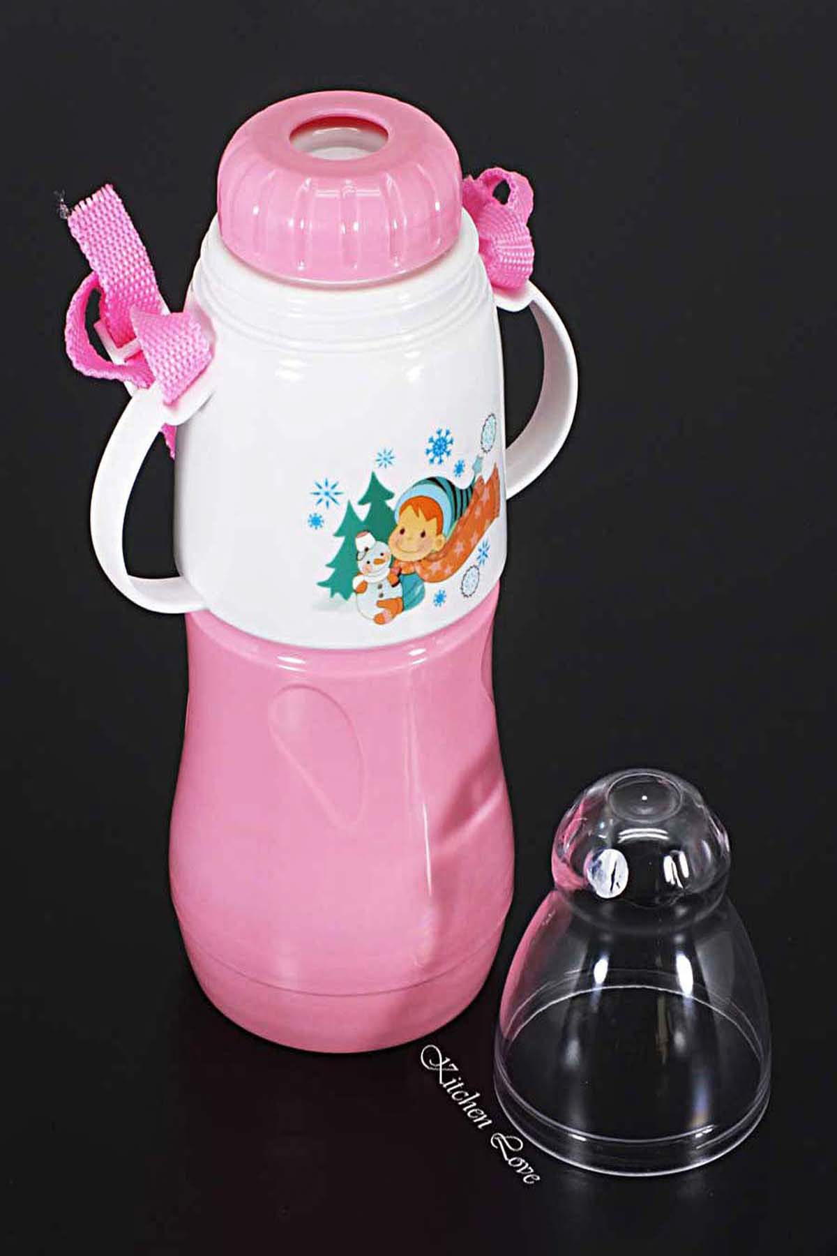 Mutfak Zamanı 0,23Lt Renkli Cam Bebek Termosu