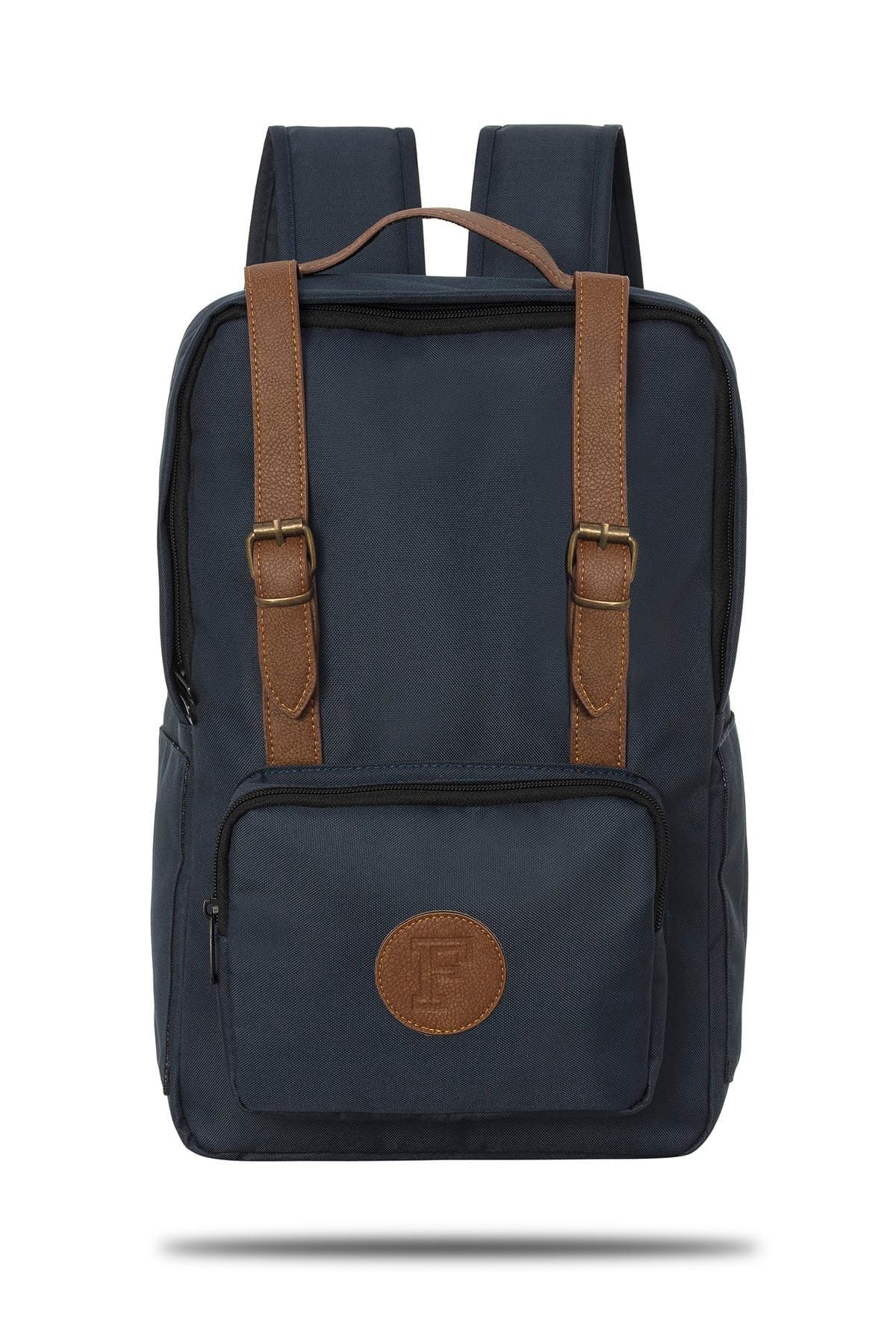 Fudela Lacivert Unisex Sırt Çantası BKS 07