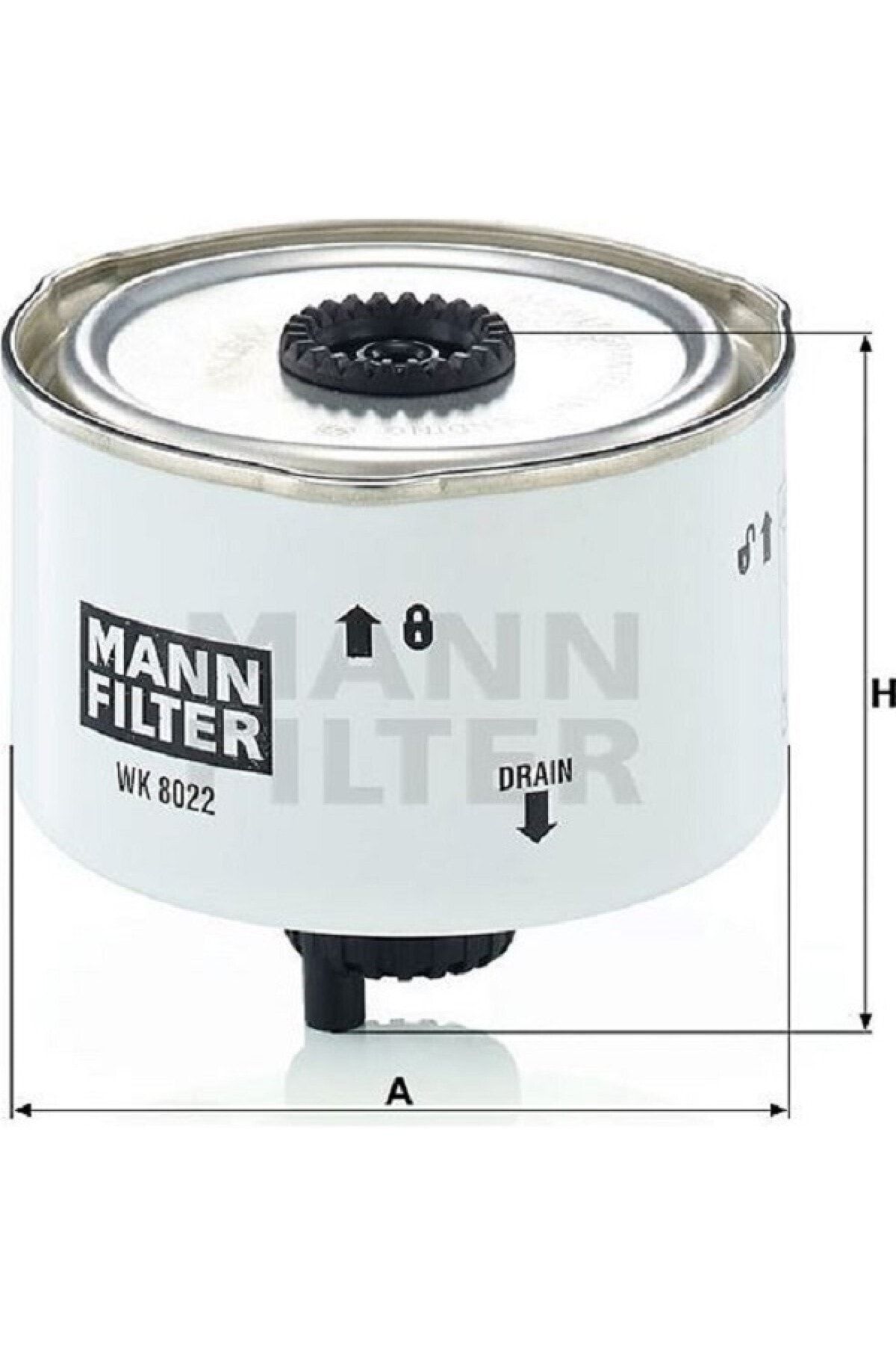 MANN Land Rover Range Rover  Uyumlu  Sport 3.6 Tdv8 200kw 272hp Yakıt Mazot Filtresi Wk8022x