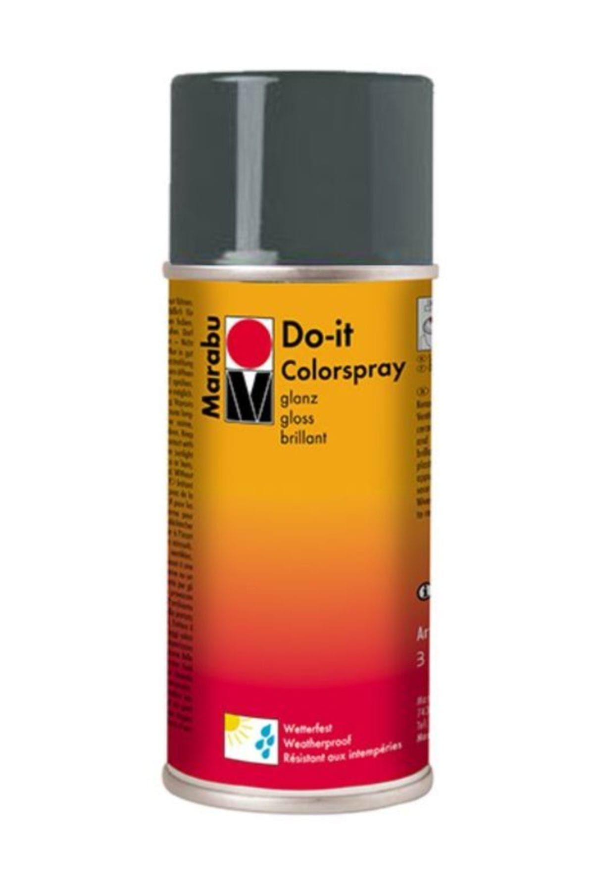 Marabu Do-it Colorspray No:978 Gloss Grey