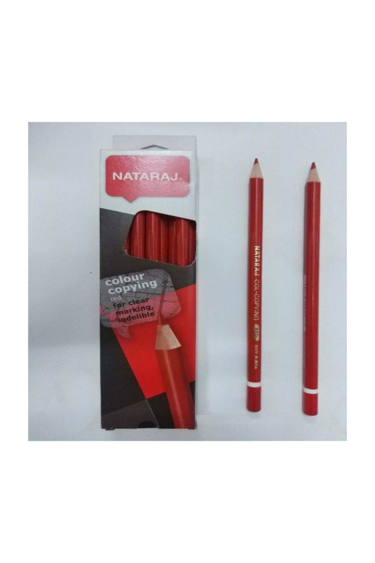 Faber Castell NATARAJ KIRMIZI KURŞUN KALEM 12'Lİ
