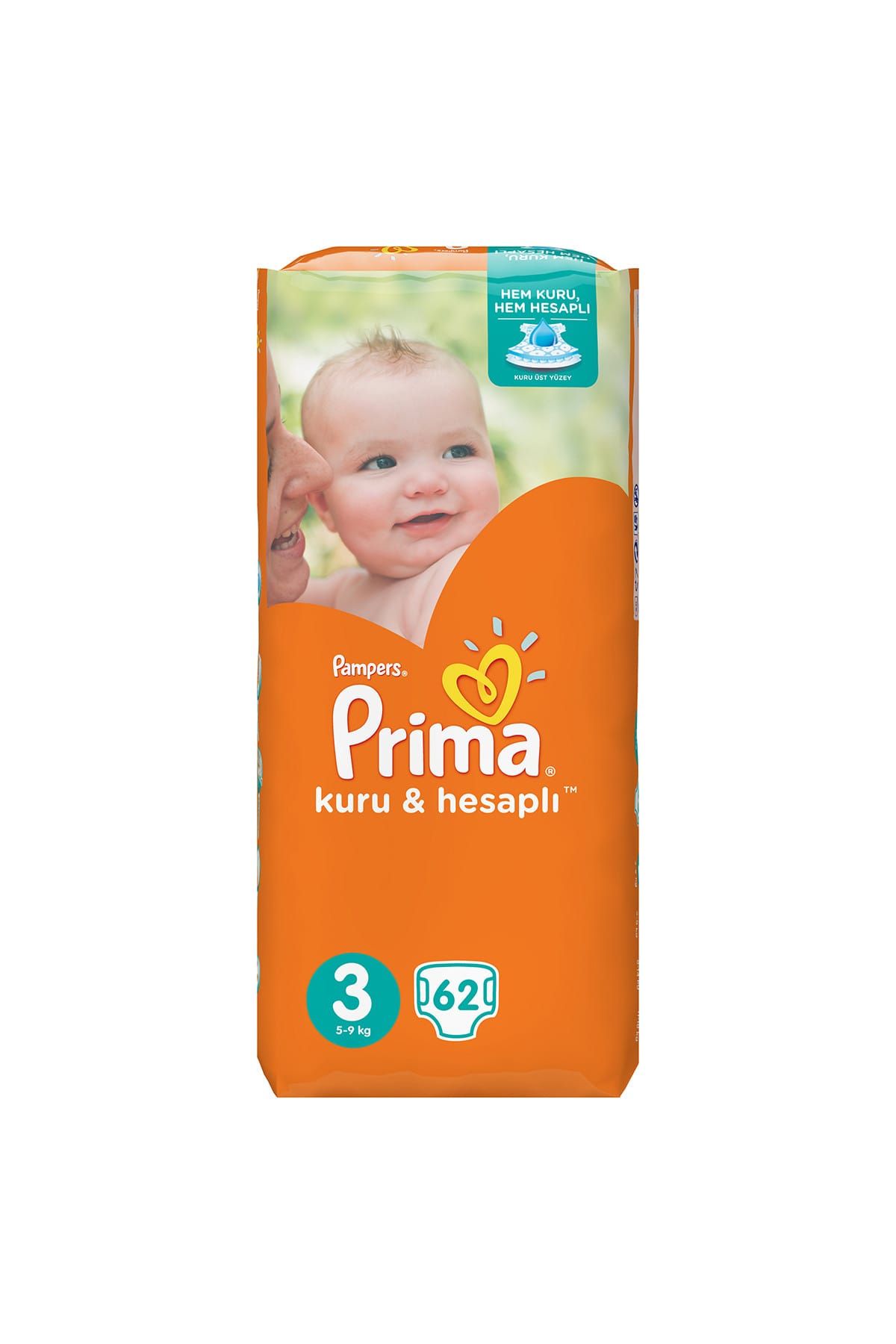 prima bebek bezi kuru ve hesapli 3 beden 62 adet midi mega paket fiyati yorumlari trendyol