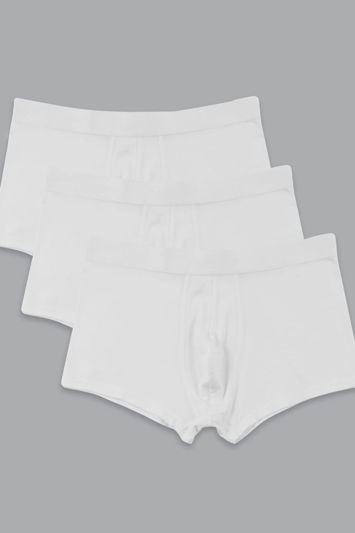 Marks & Spencer Erkek Beyaz 3'lü Supima® Modal Karışımlı Hipster Seti T14006089A
