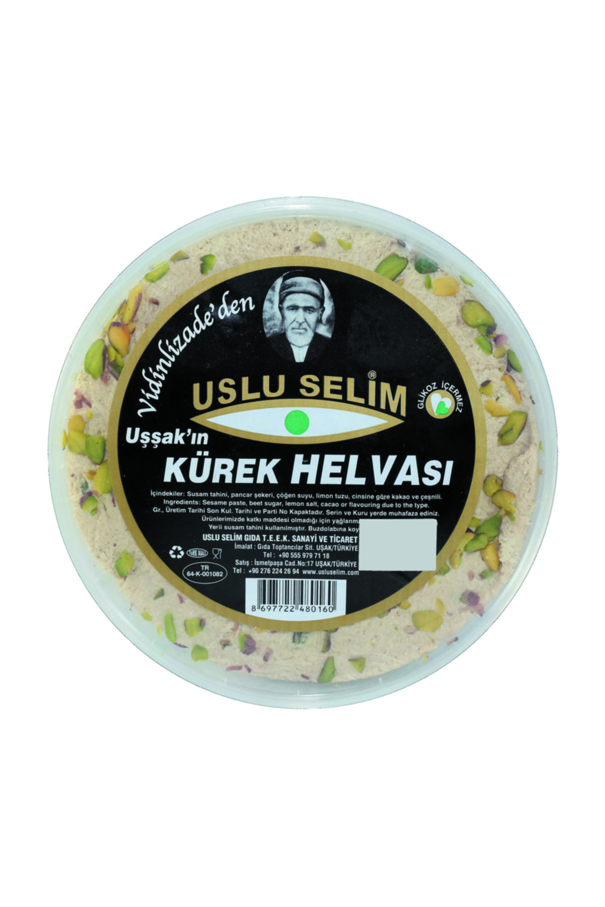 Uslu Selim Antep Fıstıklı Helva 1 Kg.