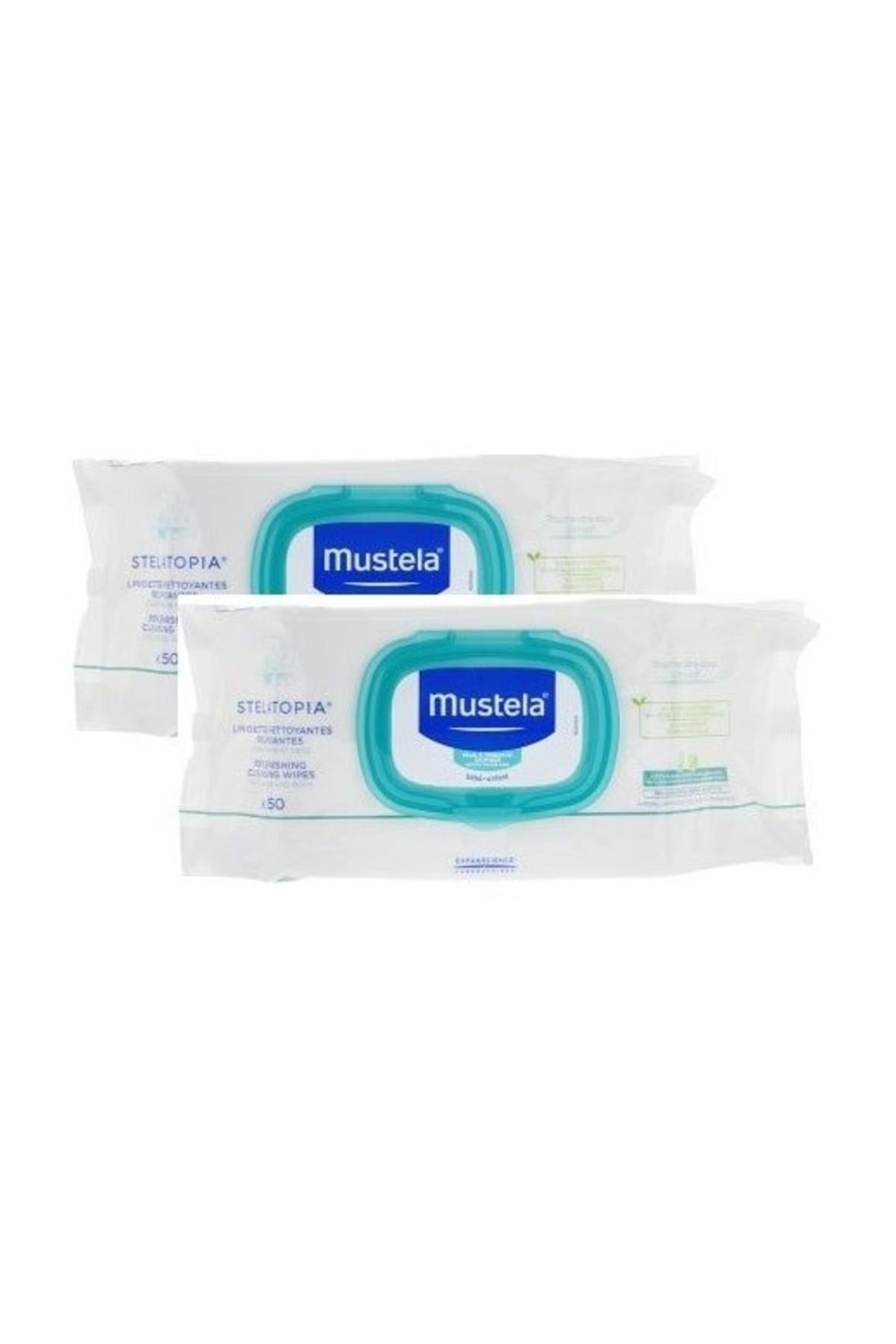 Mustela Stelatopia Çok Kuru Cilt İçin Islak Mendil 2' li 50 Paket