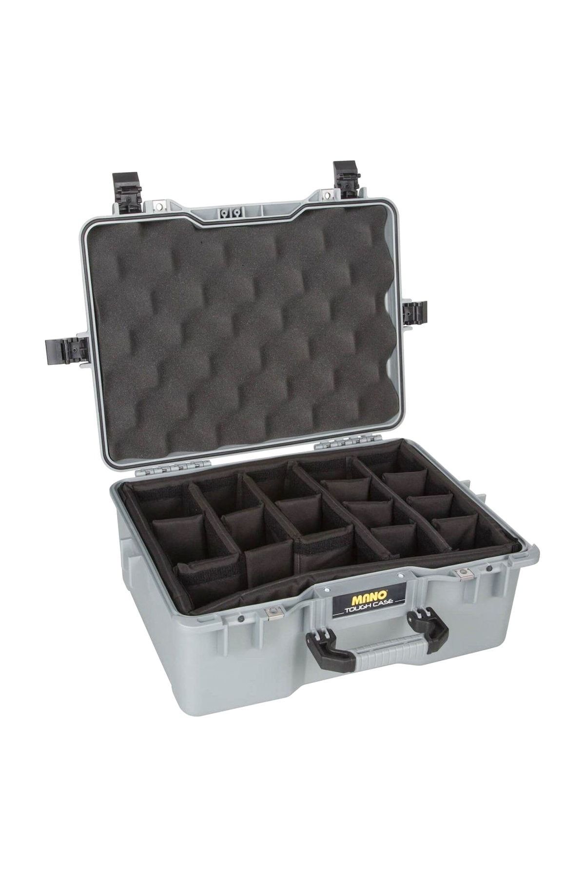 MANO Mtc 360P Gri - Yumurta Sünger + Bez Bölmeli Takım Çantası