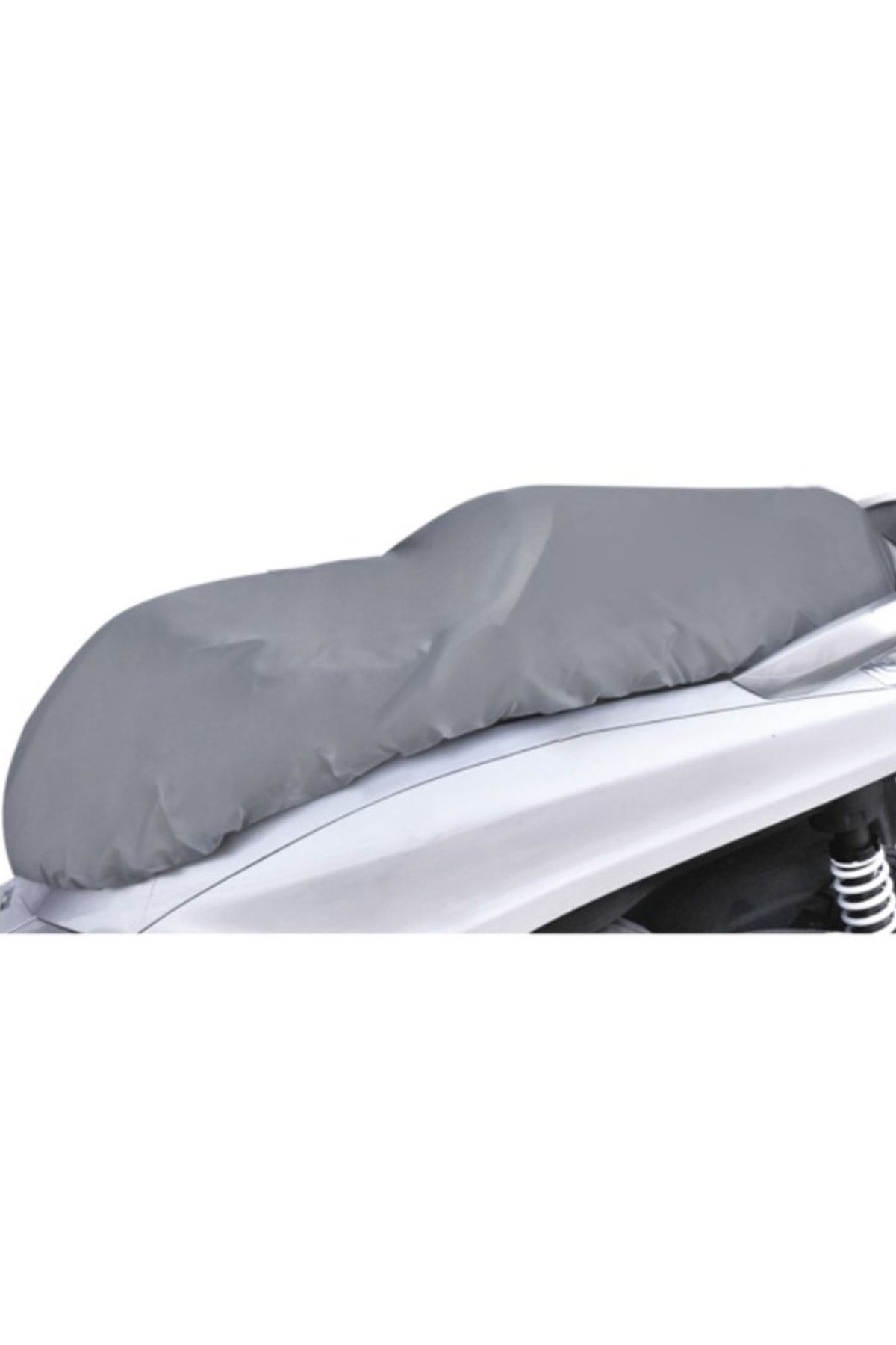 AutoEN Asya AS 110-8 Motosiklet Sele Kılıfı Sele Brandası Gri