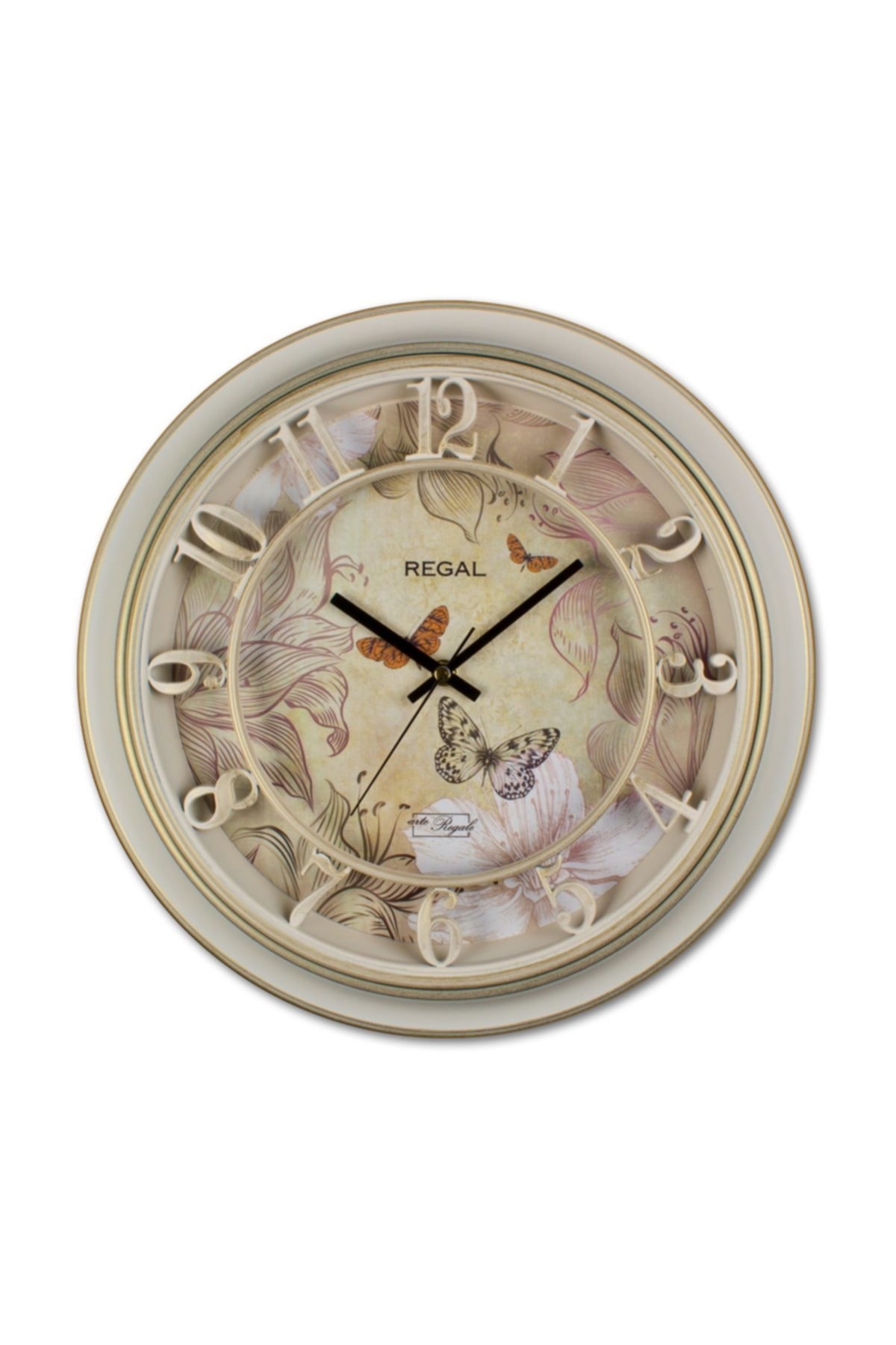 Regal 9117 W2 Vintage Iskelet Kadran Duvar Saati