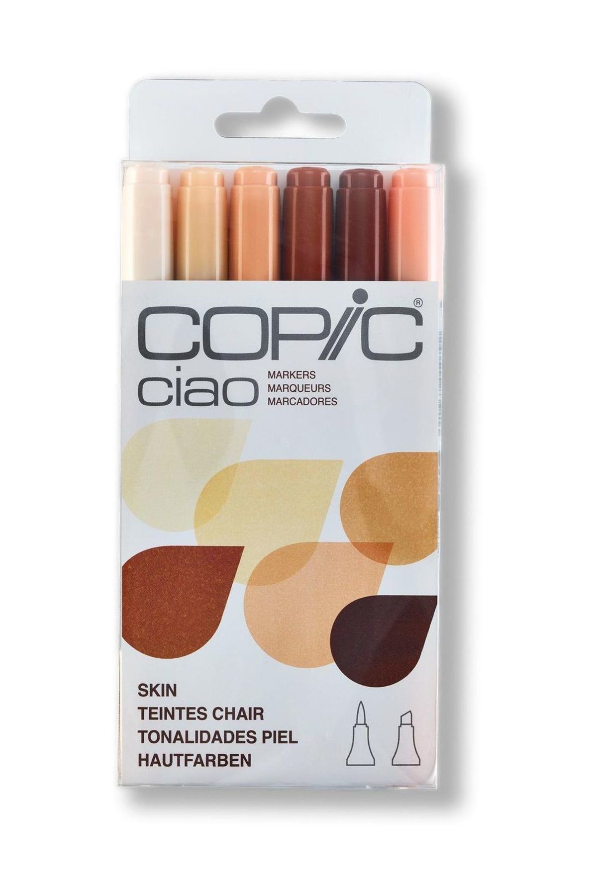 Copic Ciao Skin Tonları 6'lı