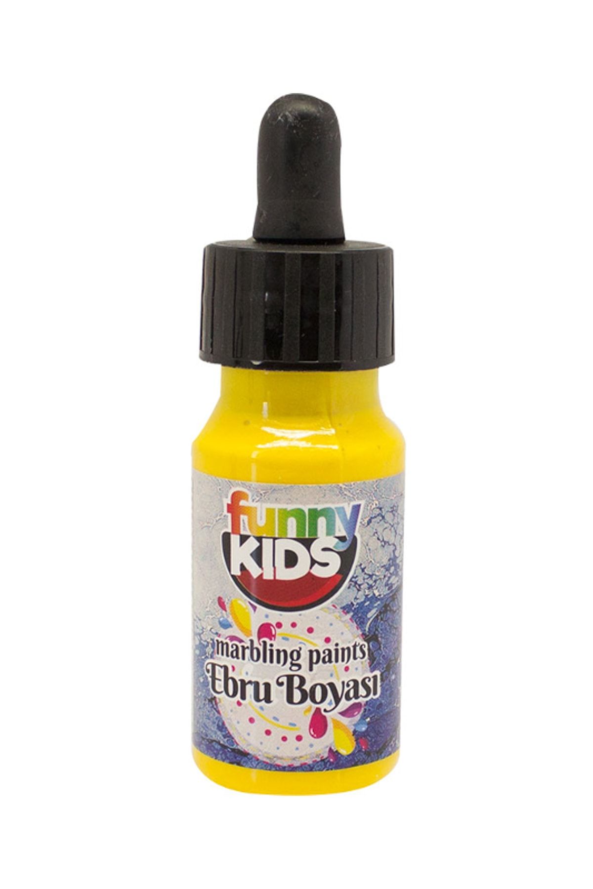 Rich Funny Kids Ebru Boyası 30cc - 6674 Sarı