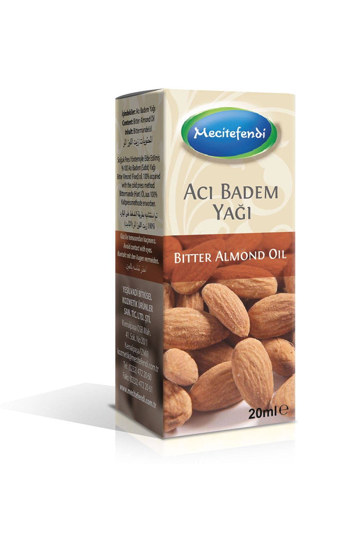 Mecitefendi Acıbadem Yağı 20 ml