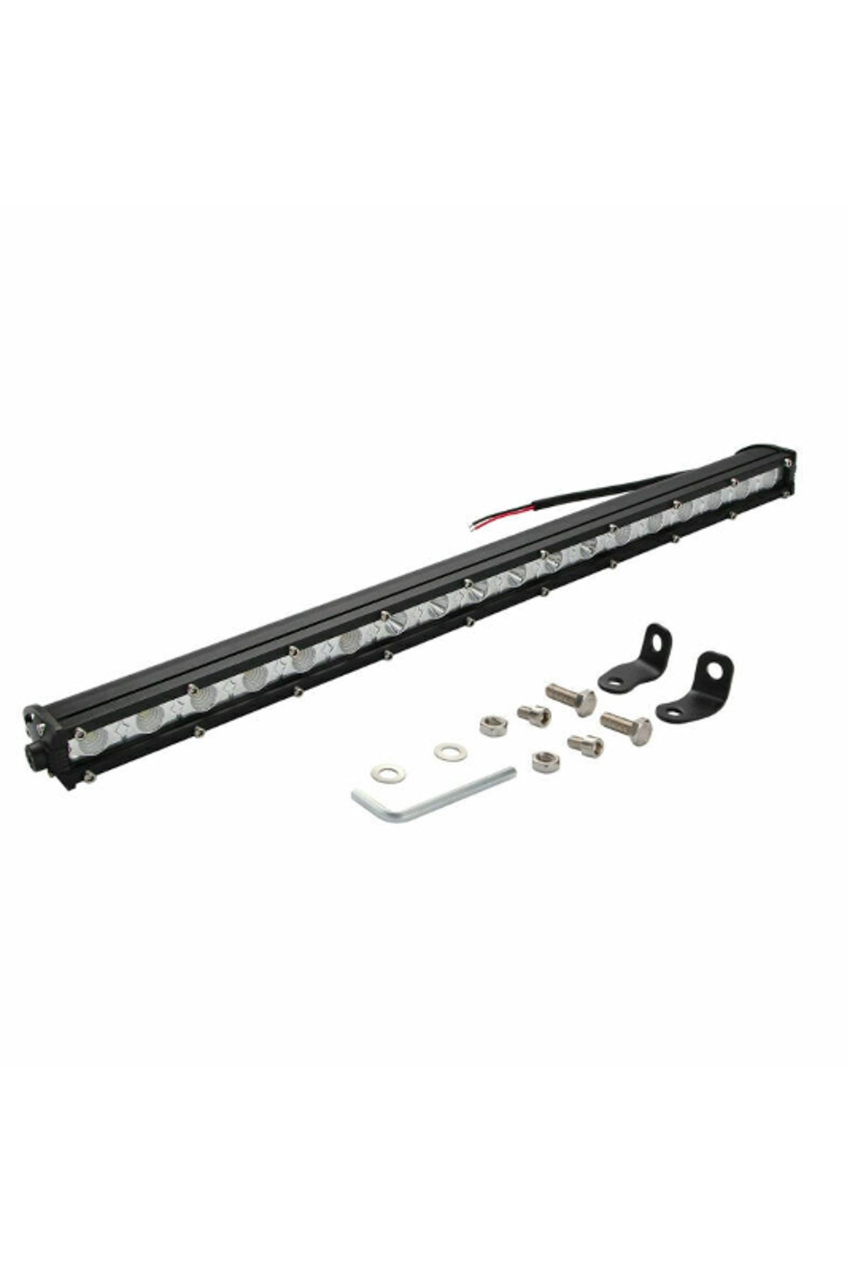Techmaster 126W 42 Led Tek Sıra OffRoad Yayıcı Gündüz Farı Lambası Projektör