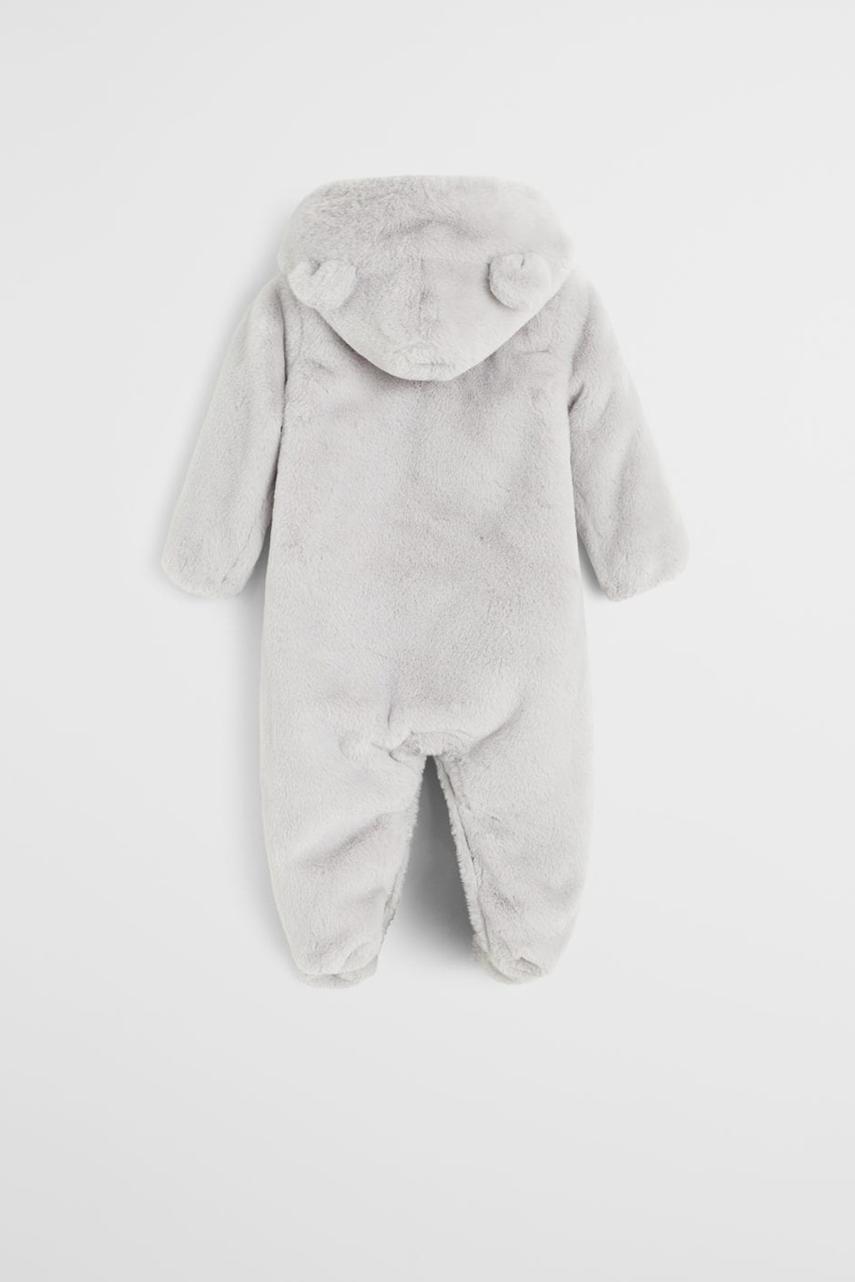 Mango Baby Gri Unisex Bebek Suni Kurklu Uzun Tulum Kaban Fiyati Yorumlari Trendyol