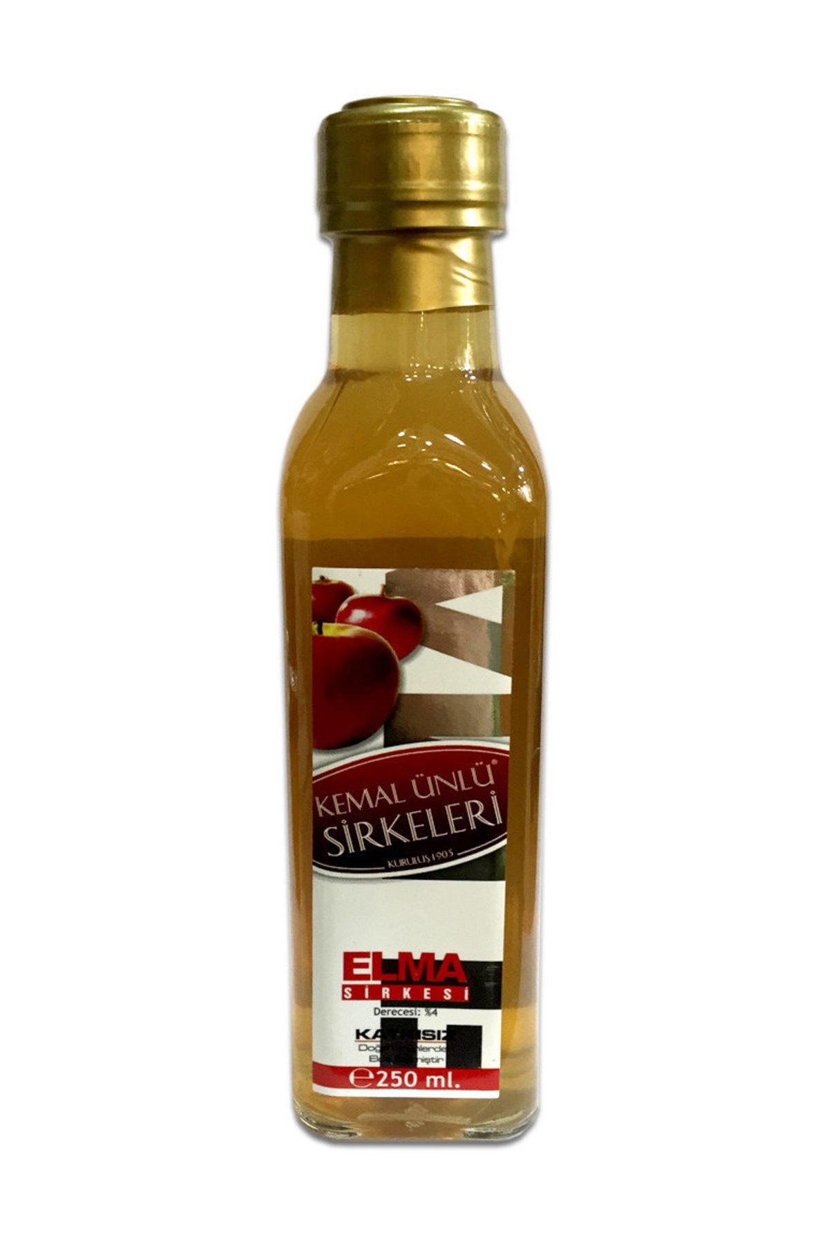 Kemal Ünlü Meşhur Bolu Elma Sirkesi 250 ml