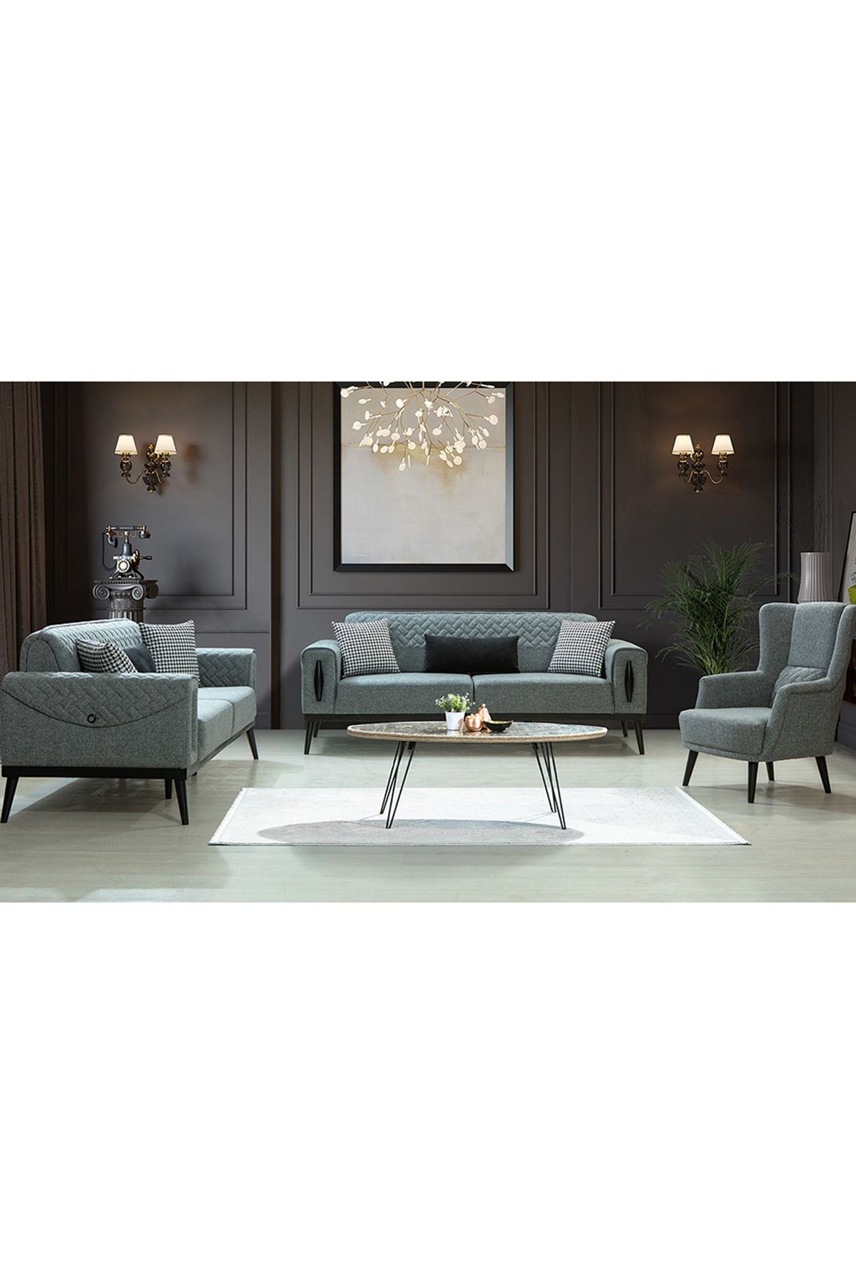 CaddeYıldız Londra Salon Takımı