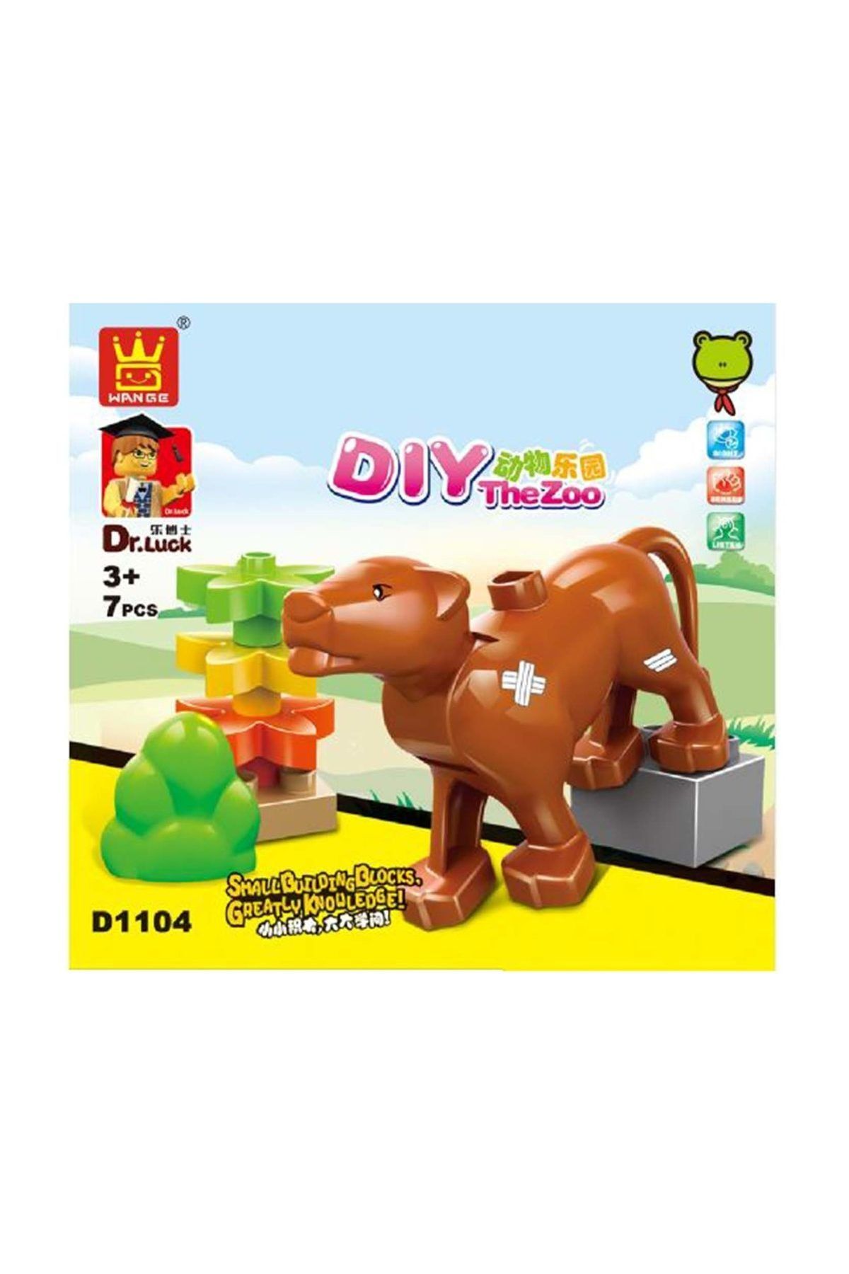 SMARTTOY Lego Wange Duplo Köpek 7 Parça /