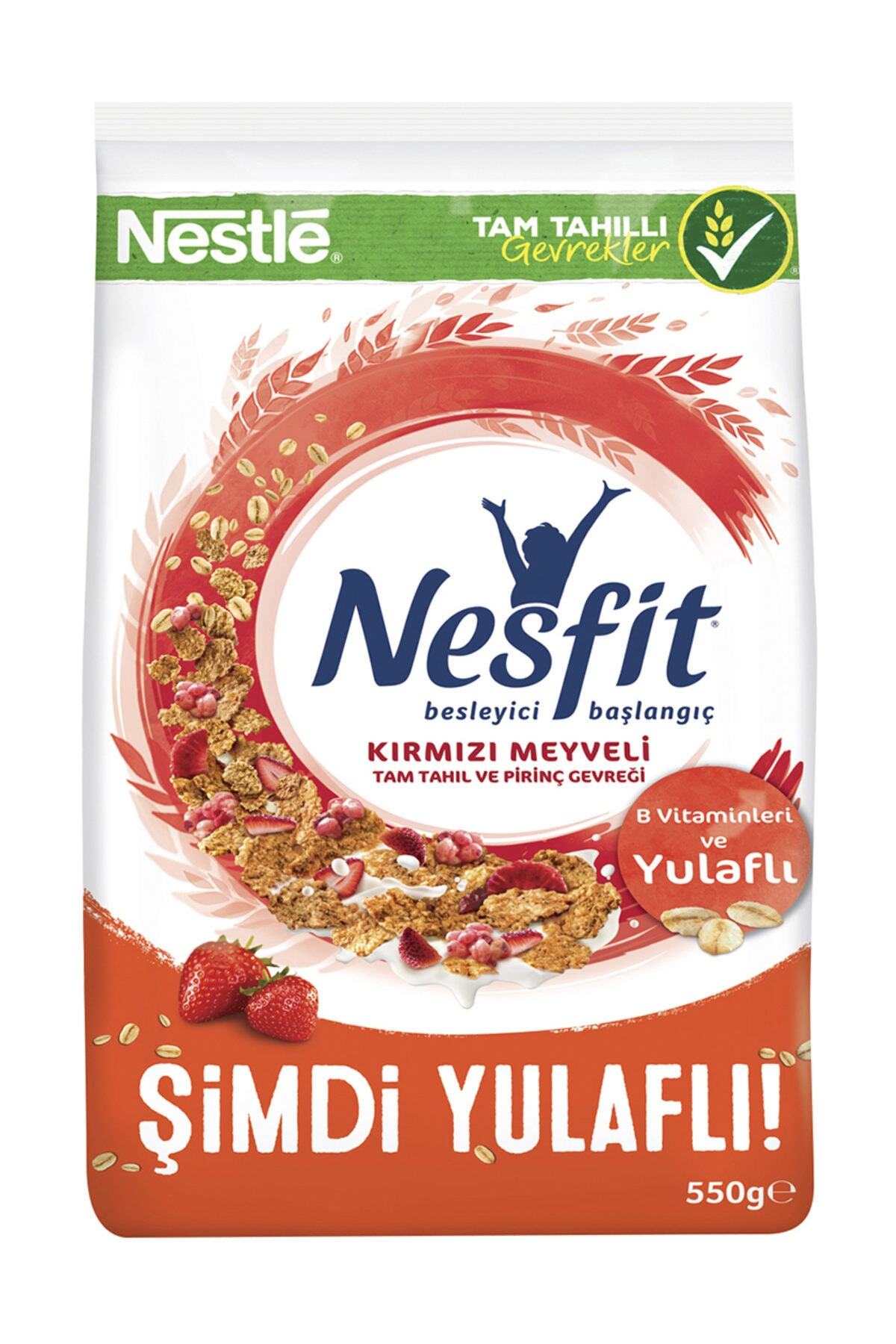 Nestle Nestlé Nesfit Kırmızı Meyveli Tahıl Gevreği 550 G