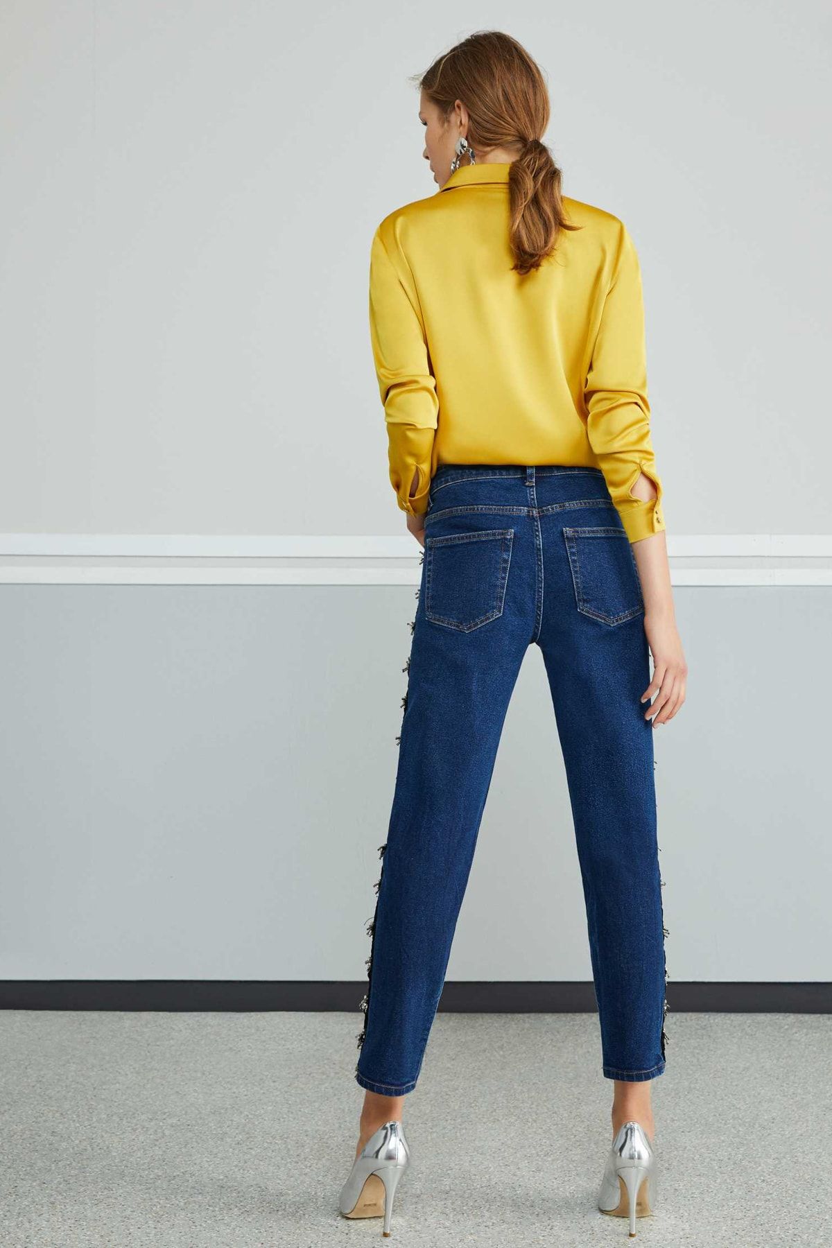 nocturne kristal tas islemeli jean pantolon fiyati yorumlari trendyol