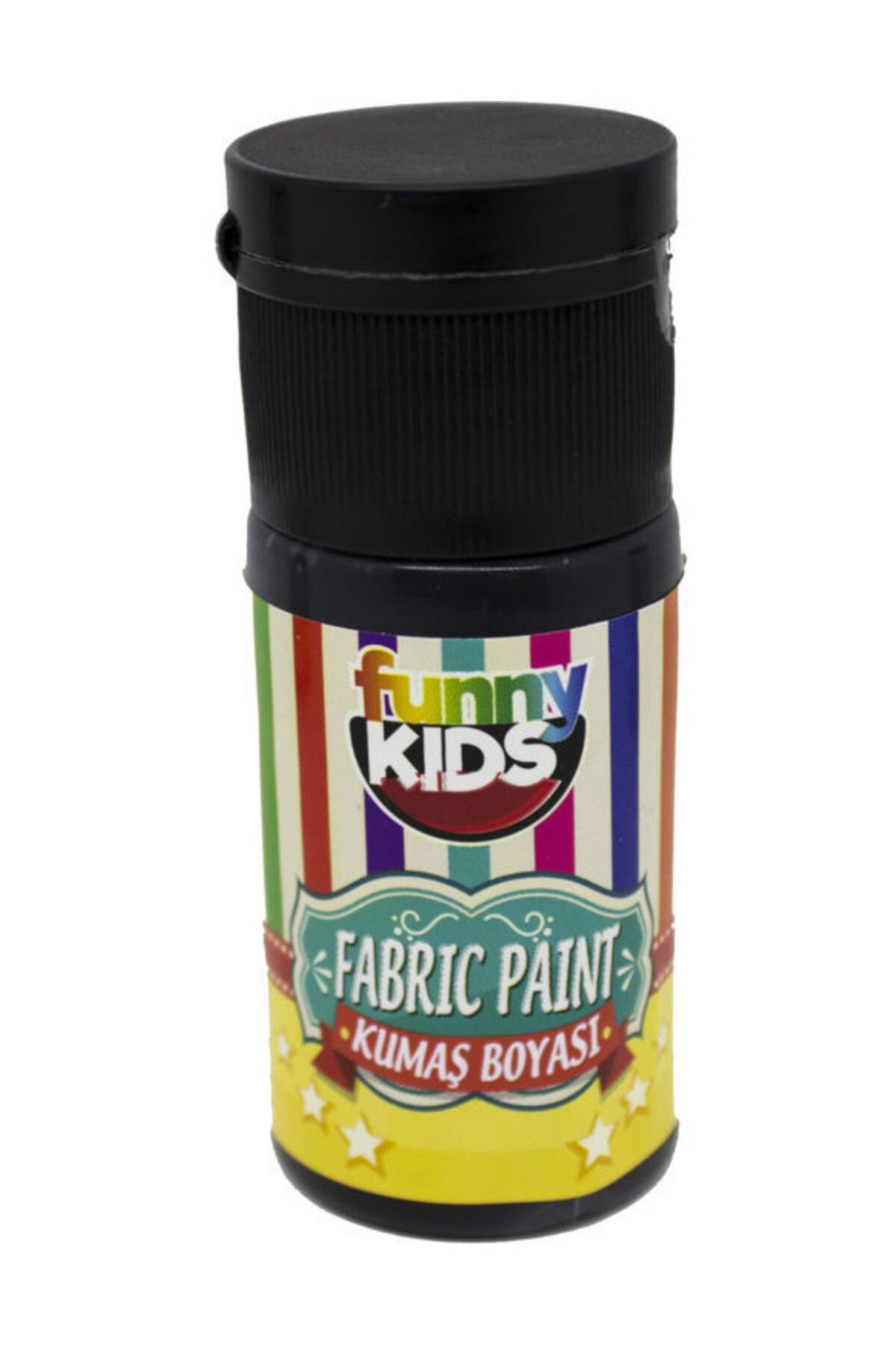 funny kids Funny Kids Kumaş Boyası 20 cc SİYAH
