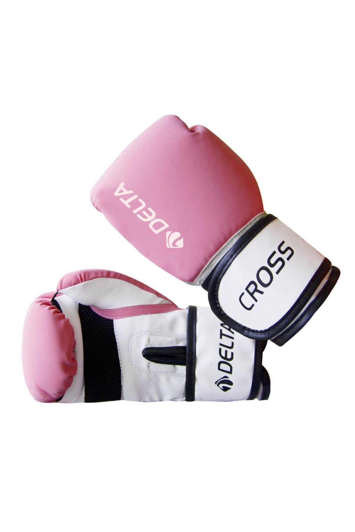 Delta Cross Dura-Strong Pembe-Beyaz-Siyah Çantalı Boks Eldiveni