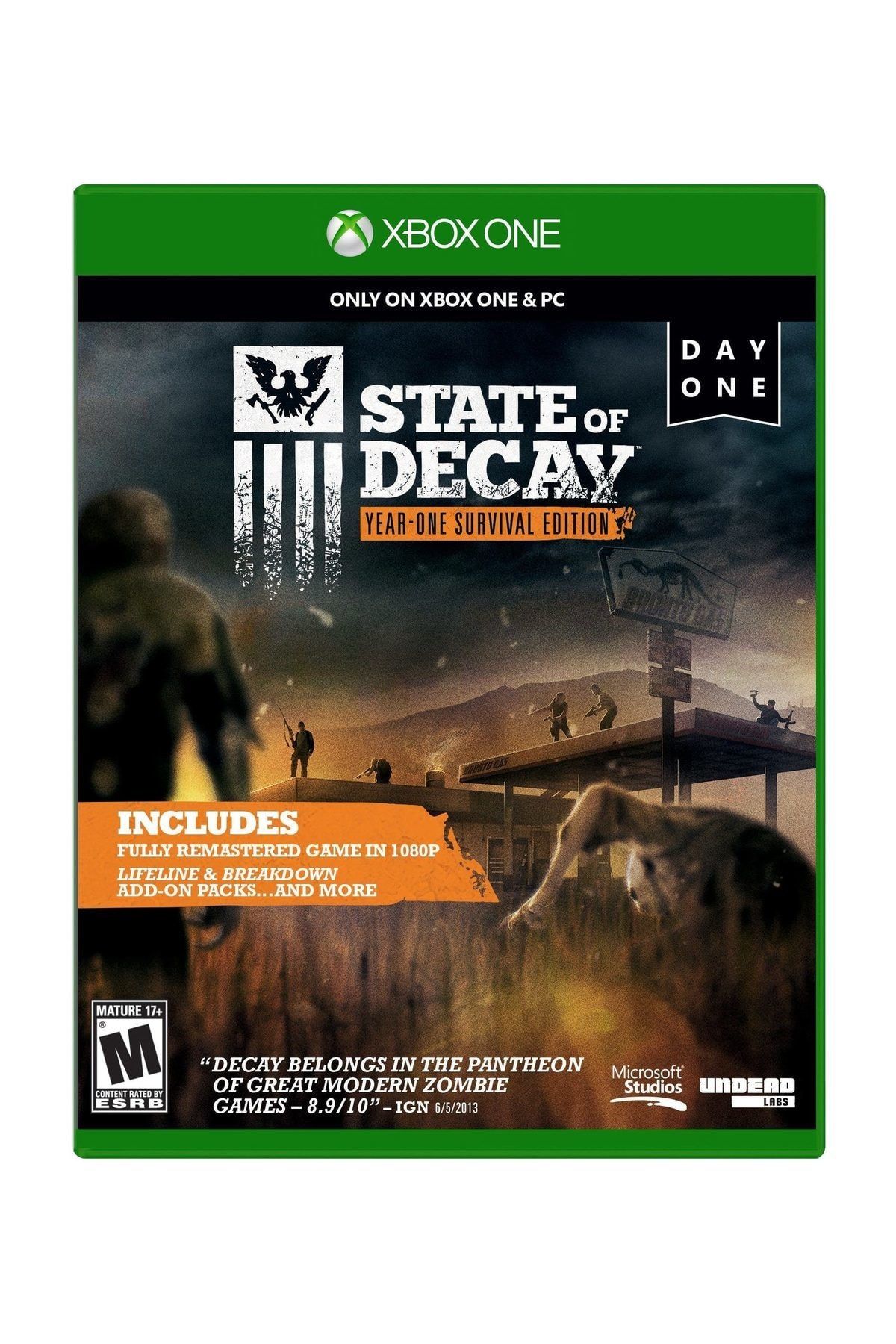 Microsoft Studios State Of Decay Xbox One Oyun