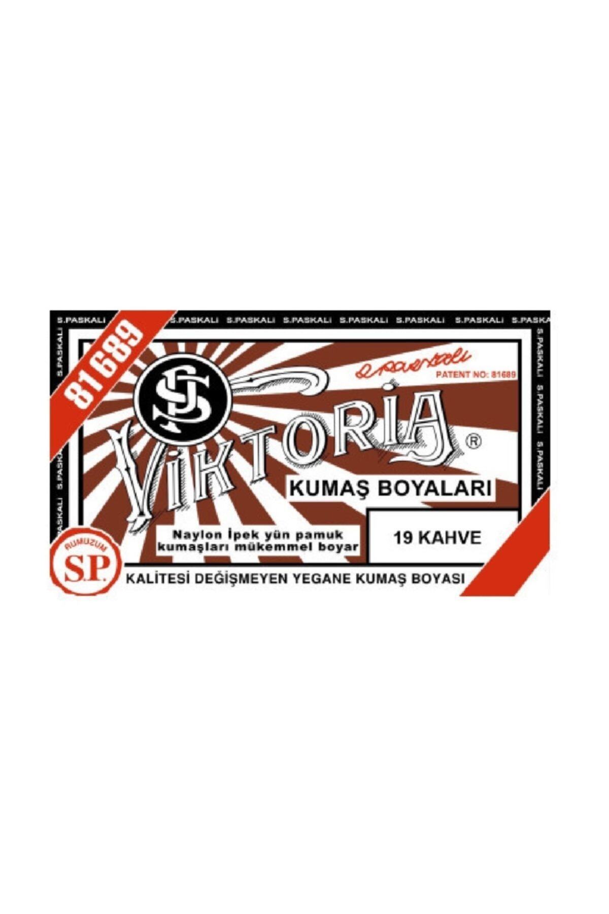 Viktoria Kumaş Boyası Kahve Rengi