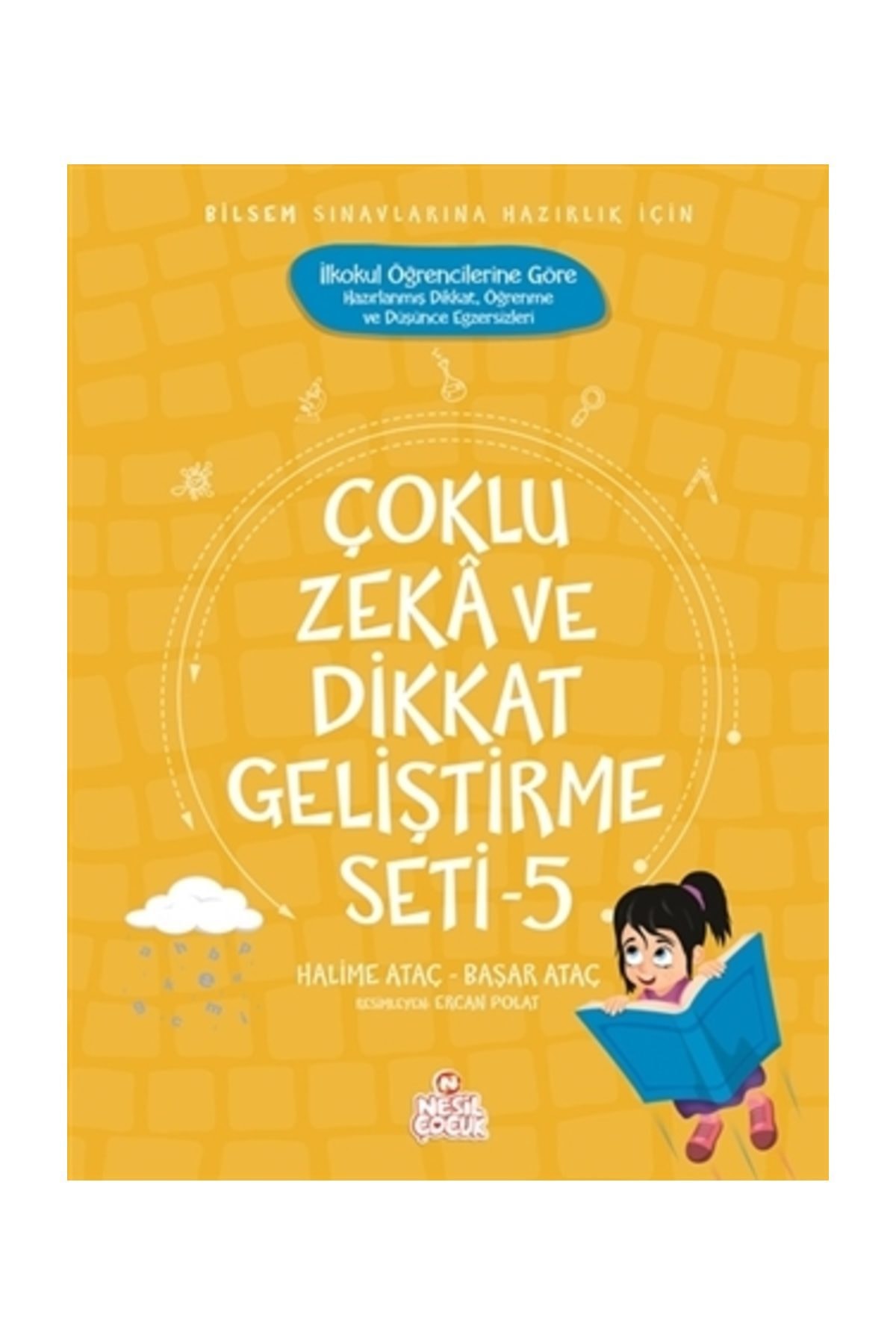 Nesil Çocuk Yayınları Çoklu Zeka Ve Dikkat Geliştirme Seti  5 Halime Ataç