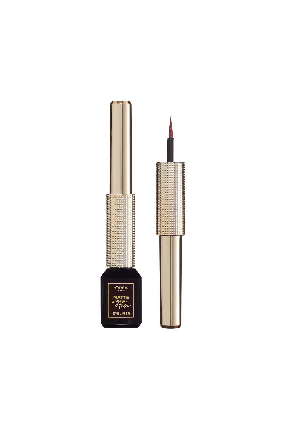 L'Oreal Paris Mat Eyeliner - Matte Signature Eyeliner 03 Marron 30175242