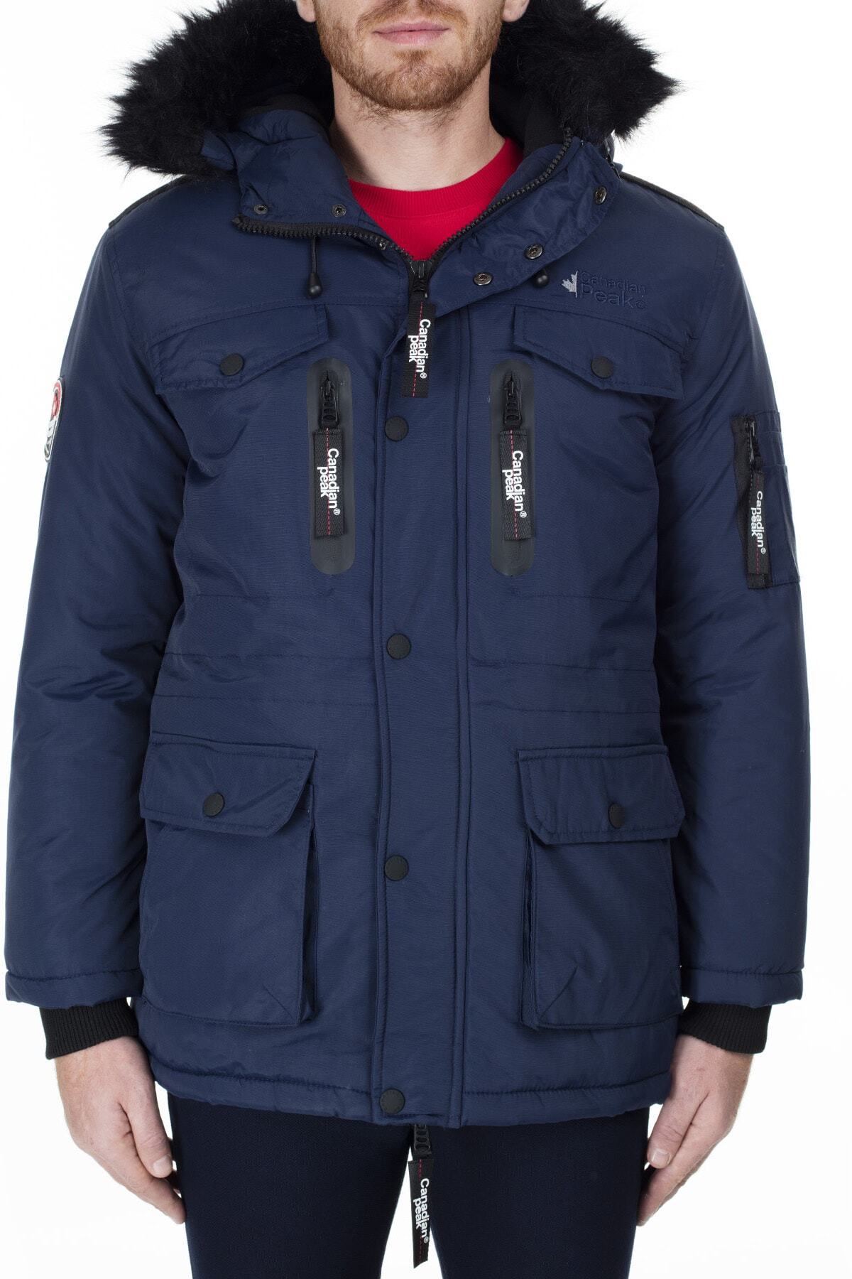 Canadian Peak Erkek Lacivert Parka Atallos