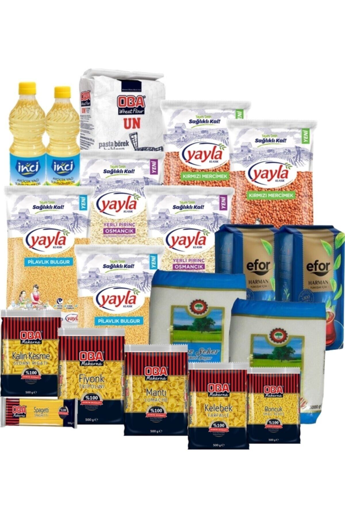 OBA Gıda Erzak Paketi 19 Kg